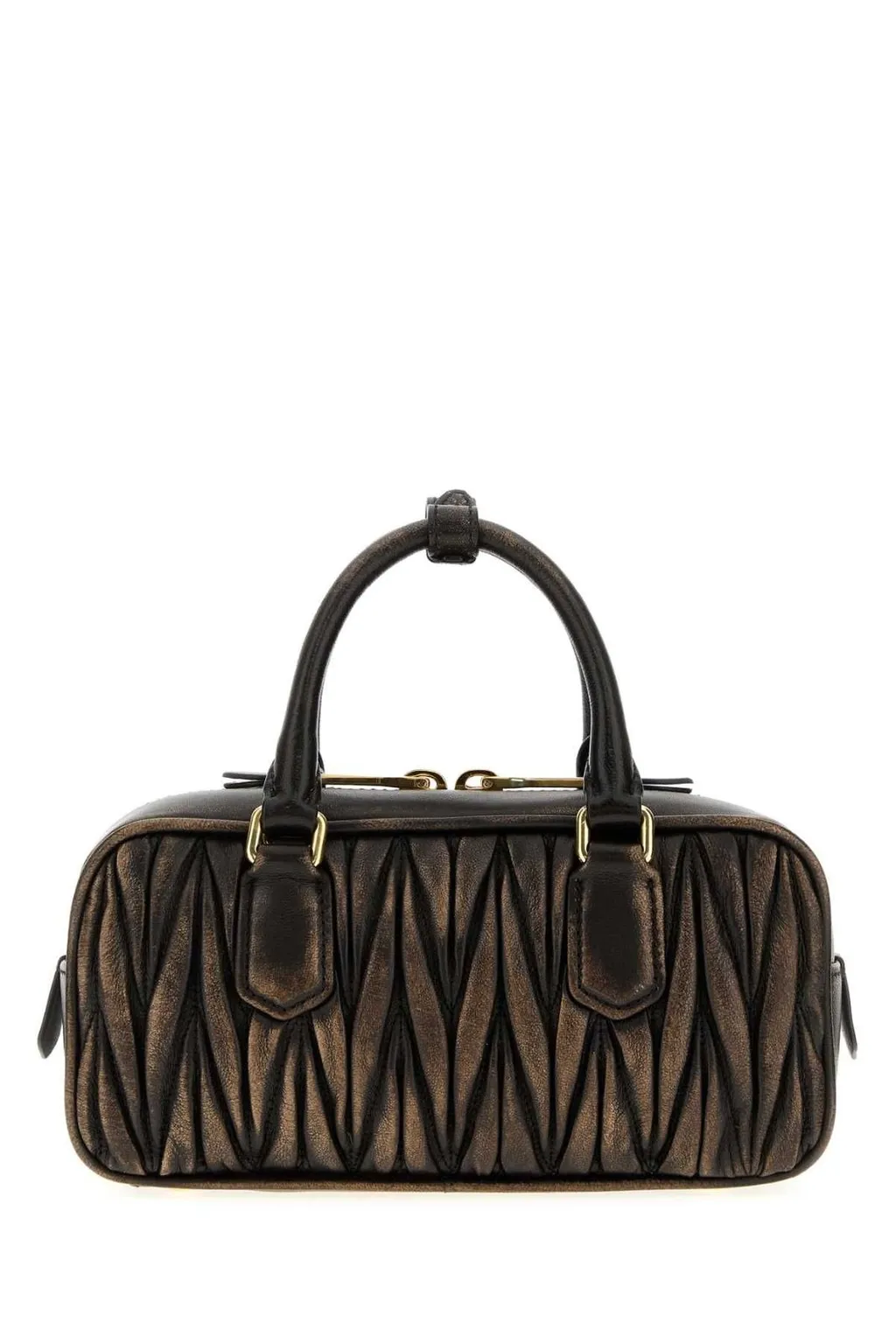 Miu Miu Matelassé Zipped Handbag