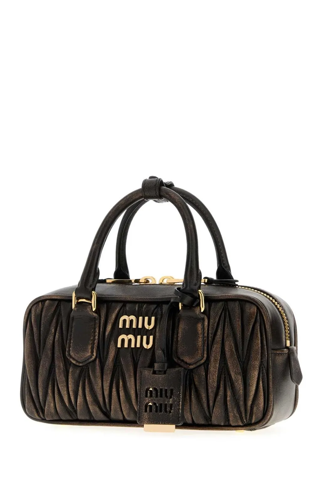 Miu Miu Matelassé Zipped Handbag