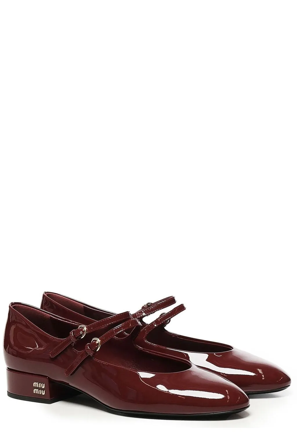 Miu Miu Round-Toe Pumps
