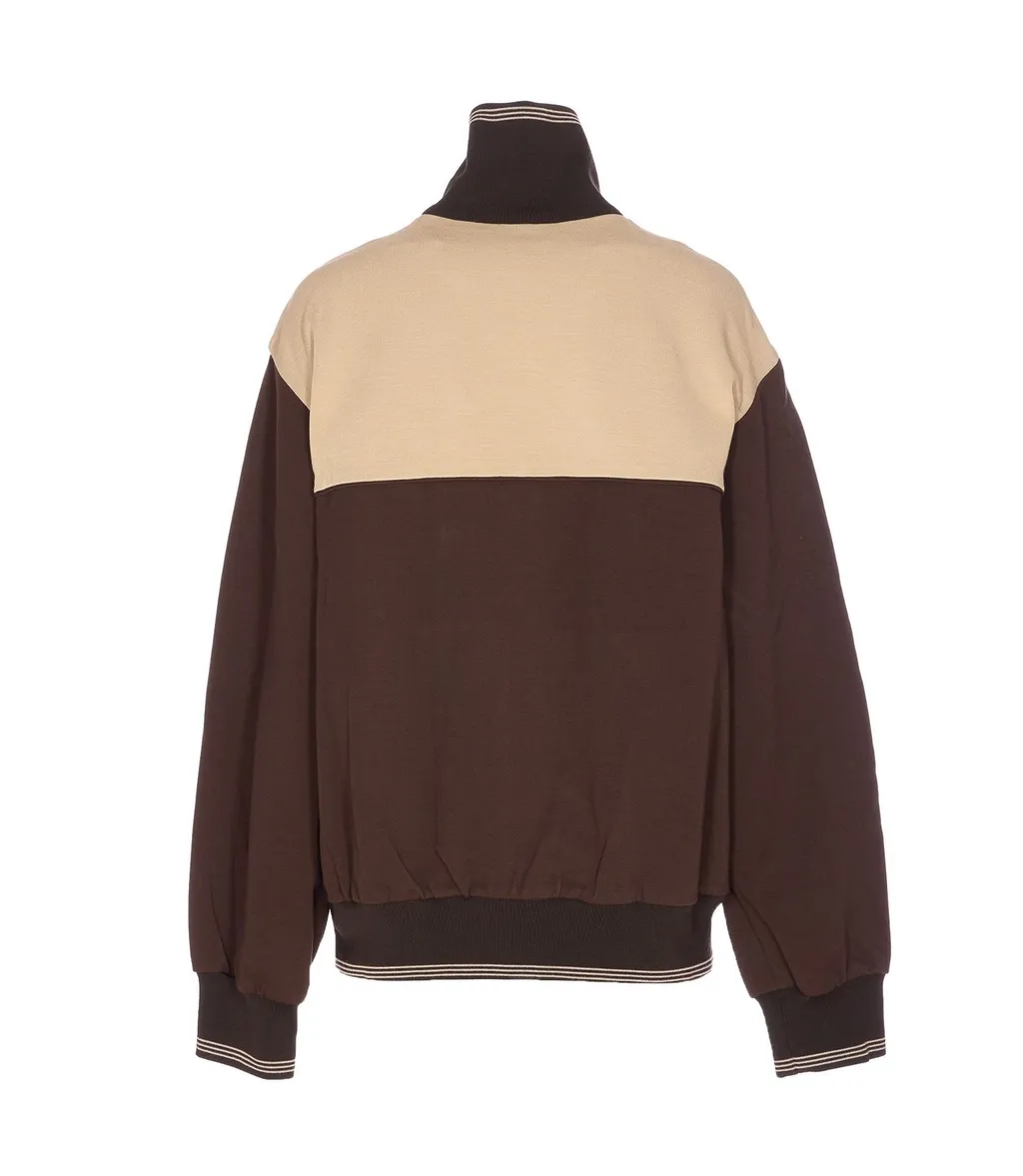 Miu Miu Zipped Sweatshirt