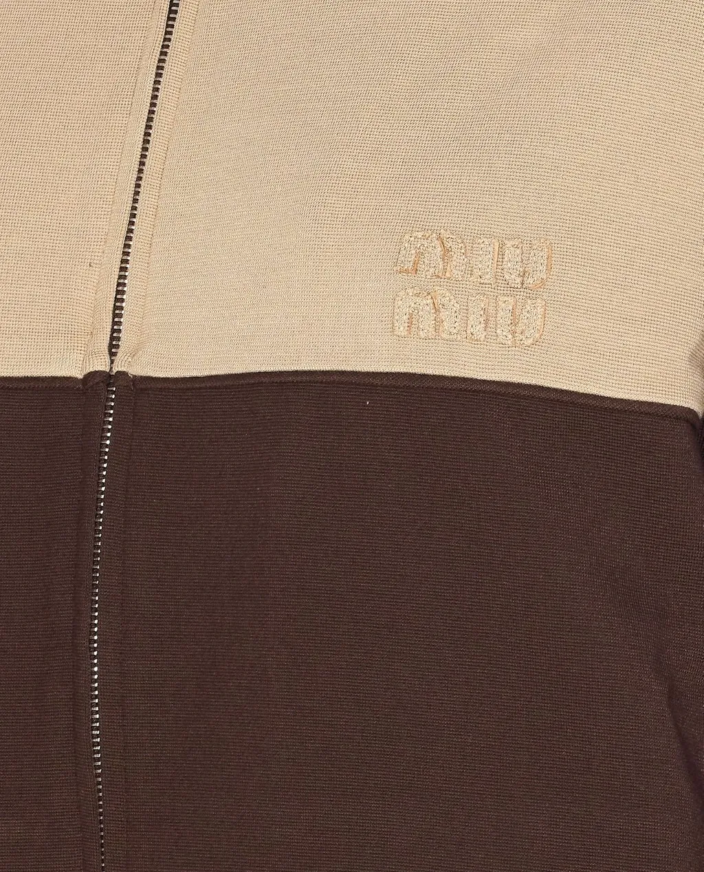 Miu Miu Zipped Sweatshirt