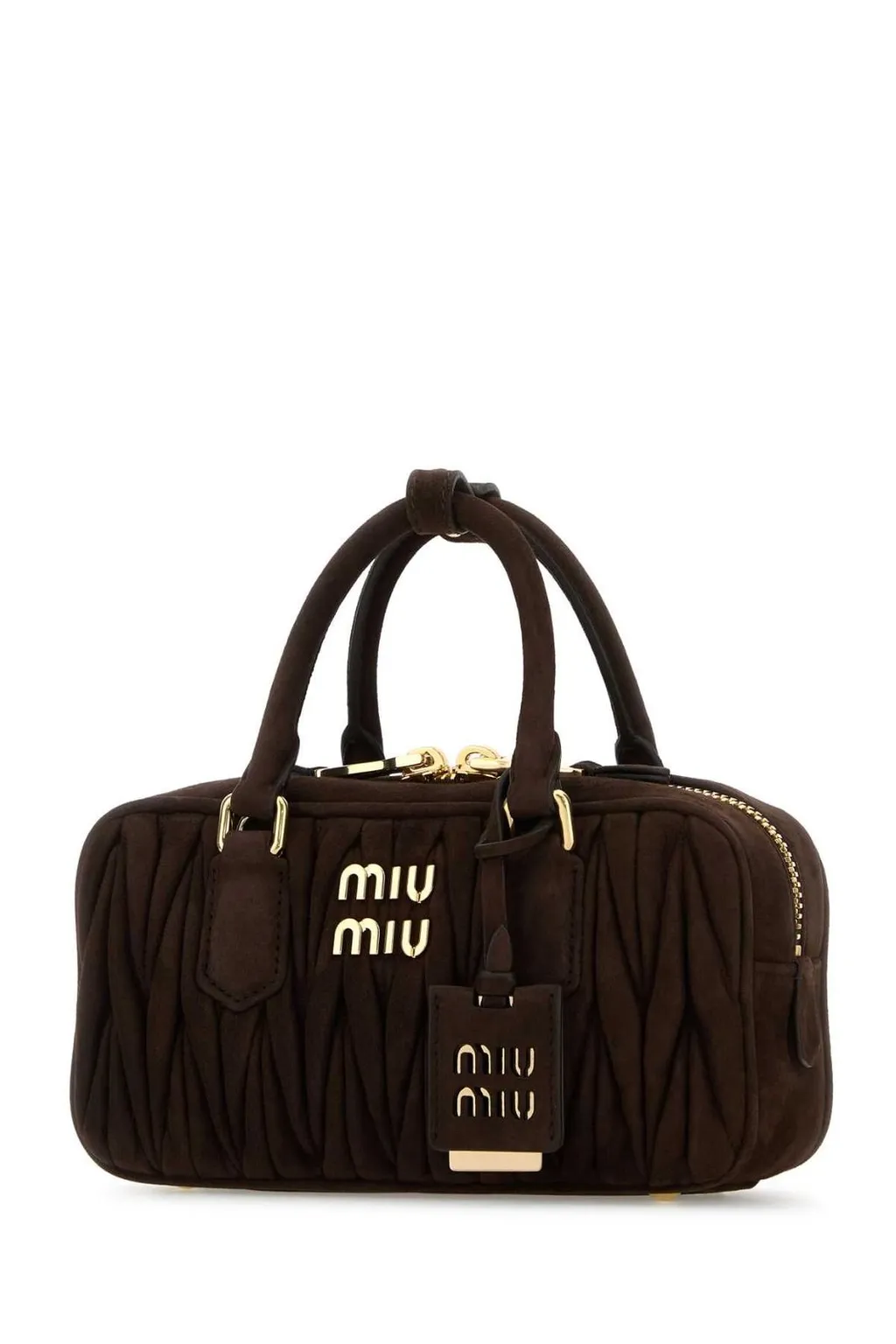 Miu Miu Matelassé Zipped Handbag