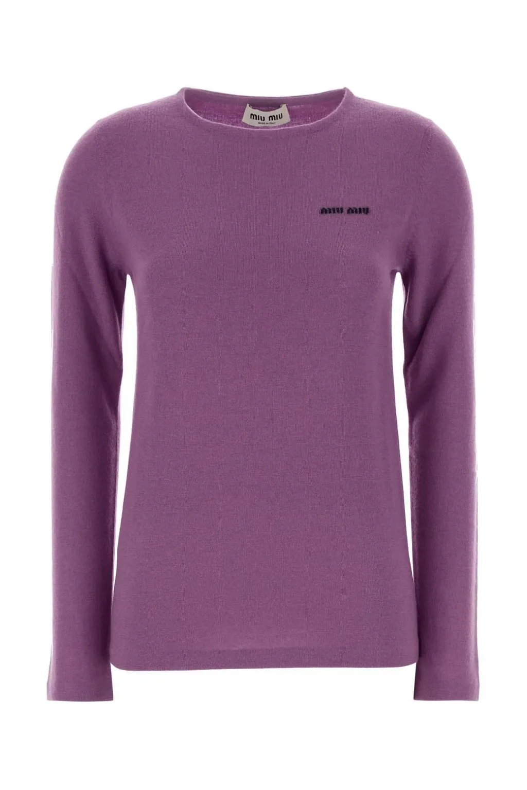 Miu Miu Long-Sleeved Crewneck Jumper