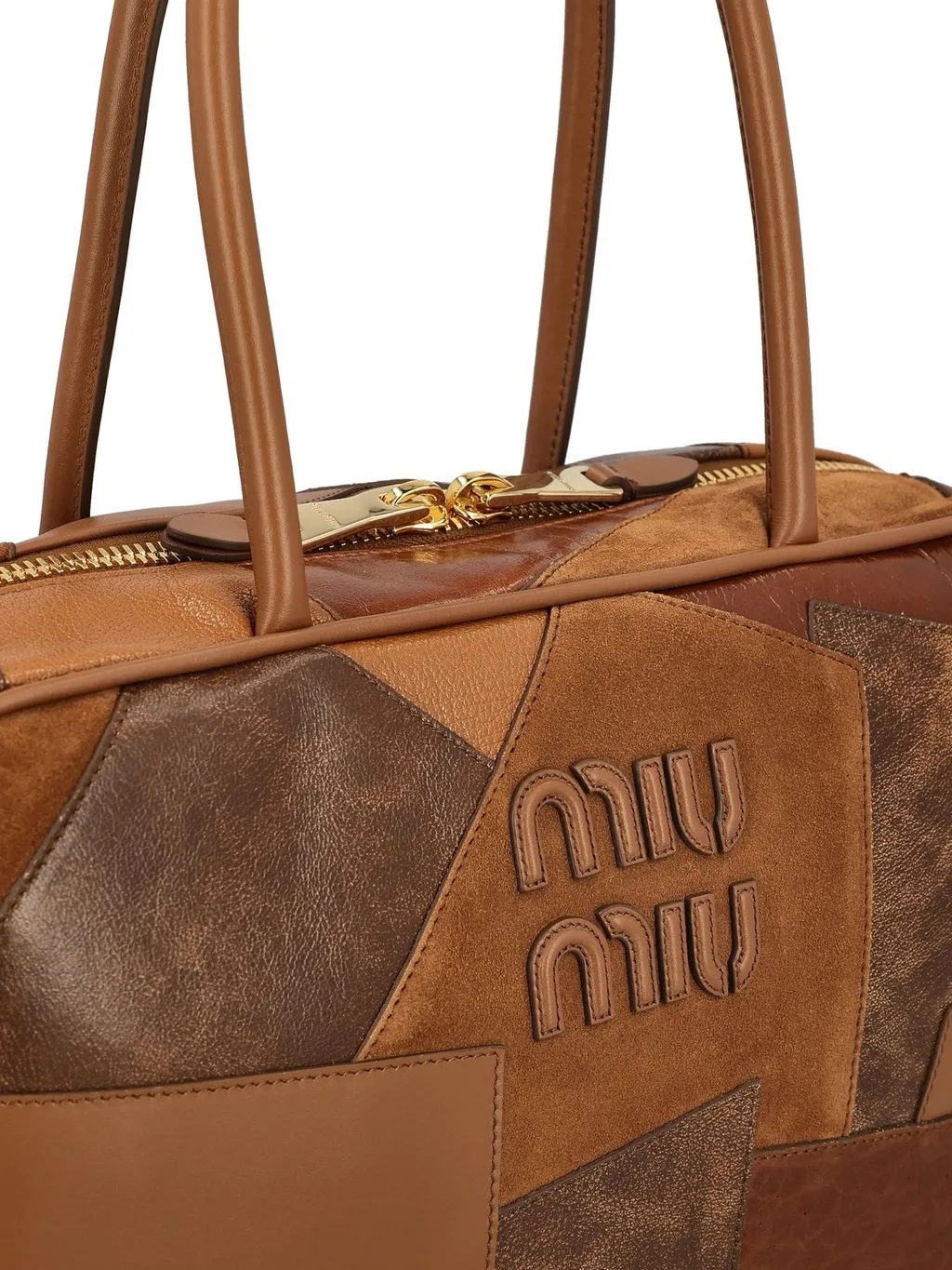 Miu Miu Panelled Zipped Beau Bag