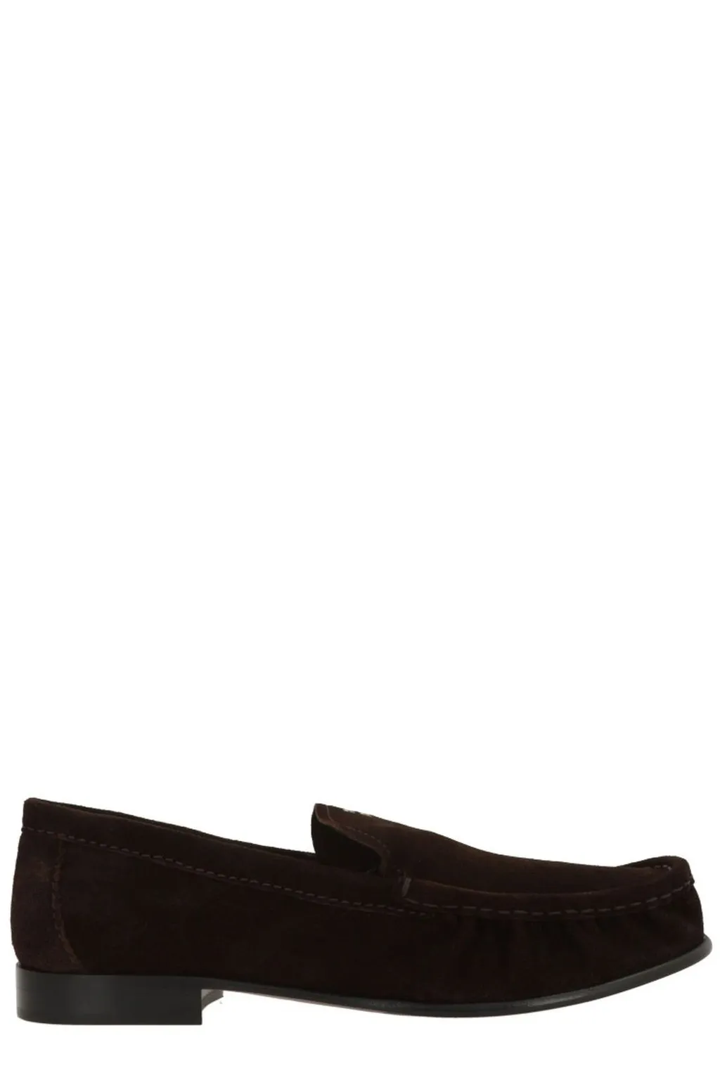 Miu Miu Logo-Embossed Loafers