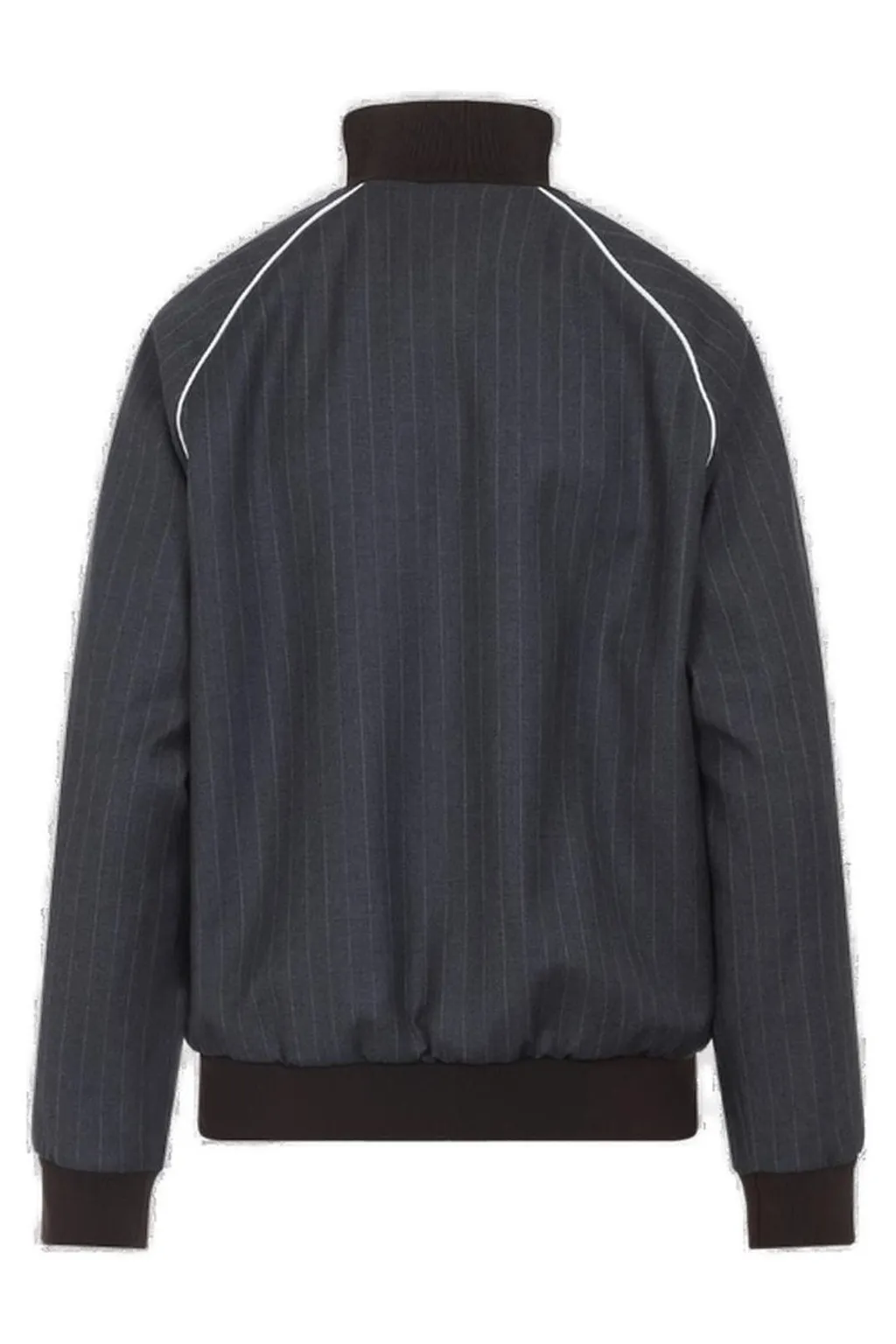 Miu Miu Logo-Embroidered Zipped Jacket