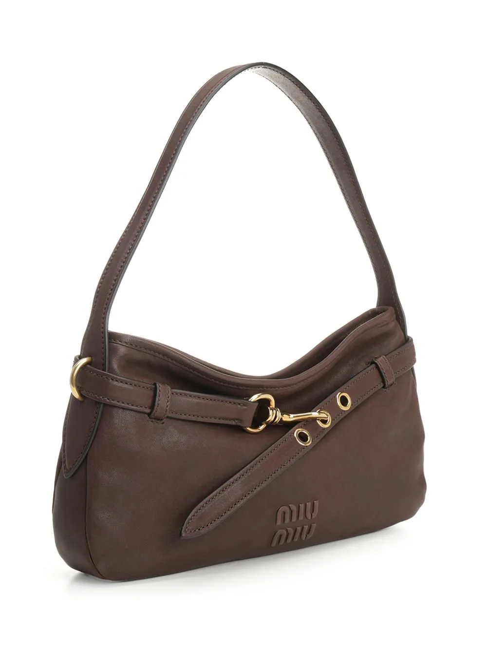 Miu Miu Aventure Zipped Shoulder Bag