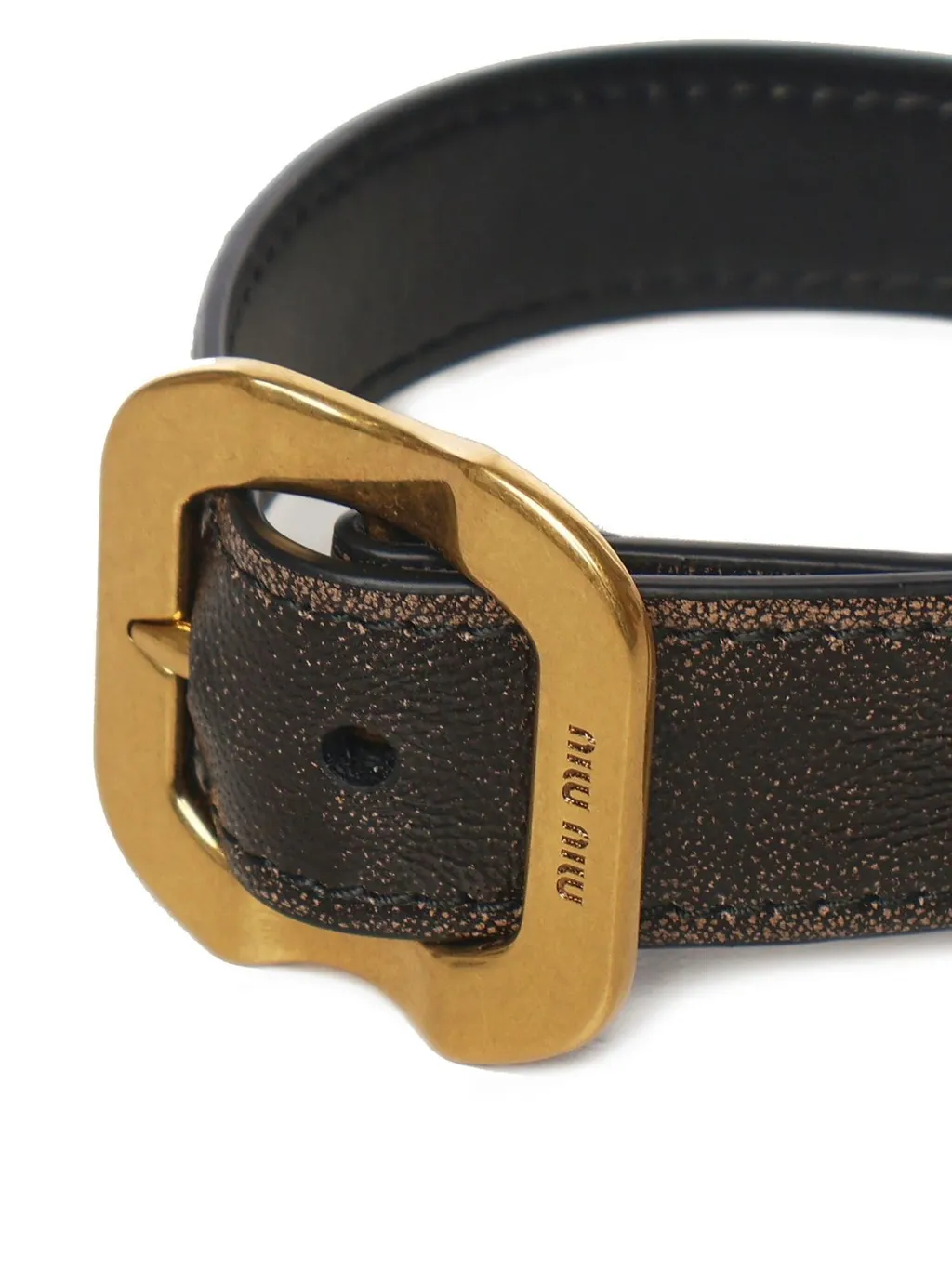 Miu Miu Logo-Engraved Bracelet