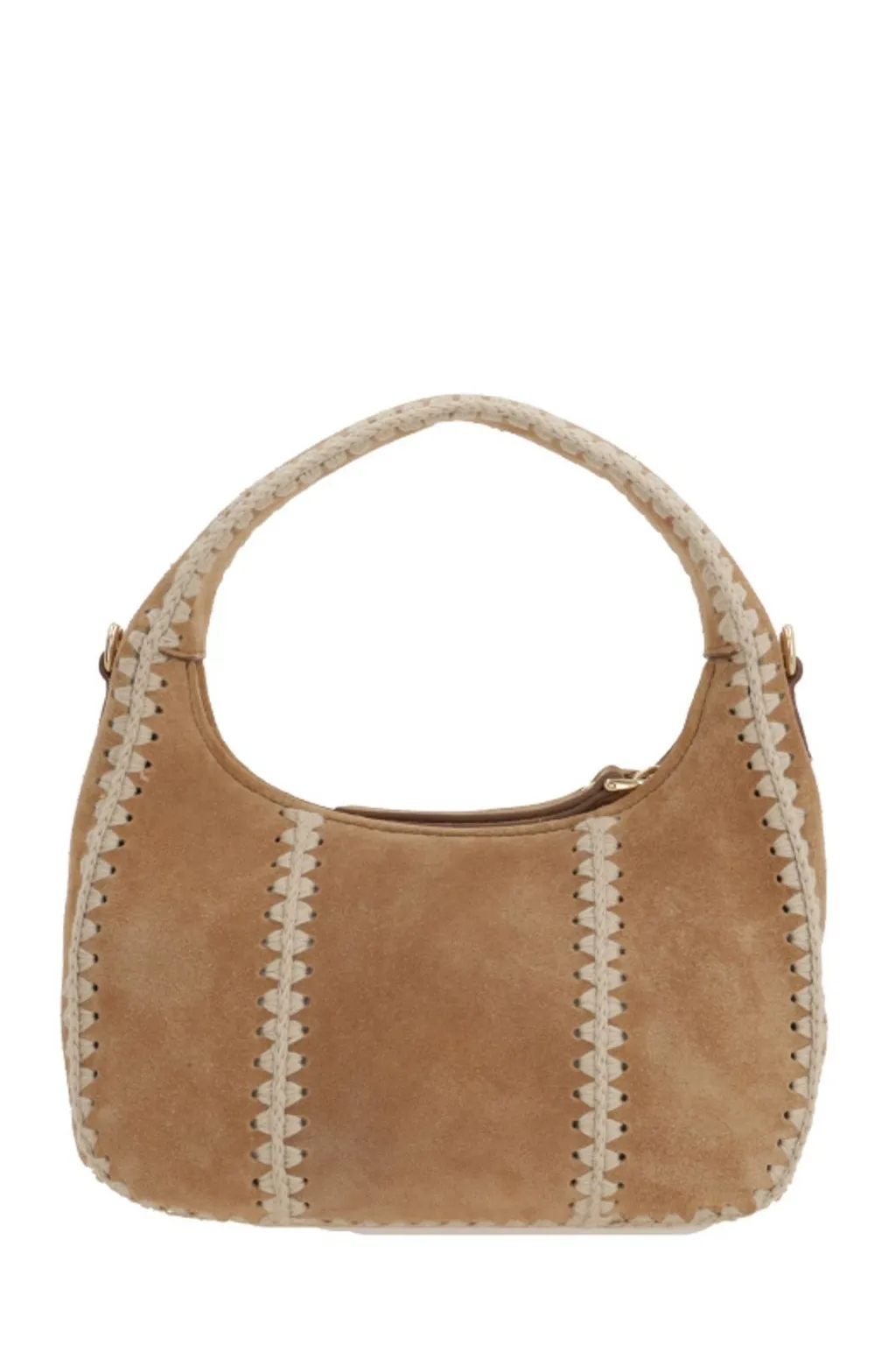 Miu Miu Logo-Detailed Zipped Hobo Bag