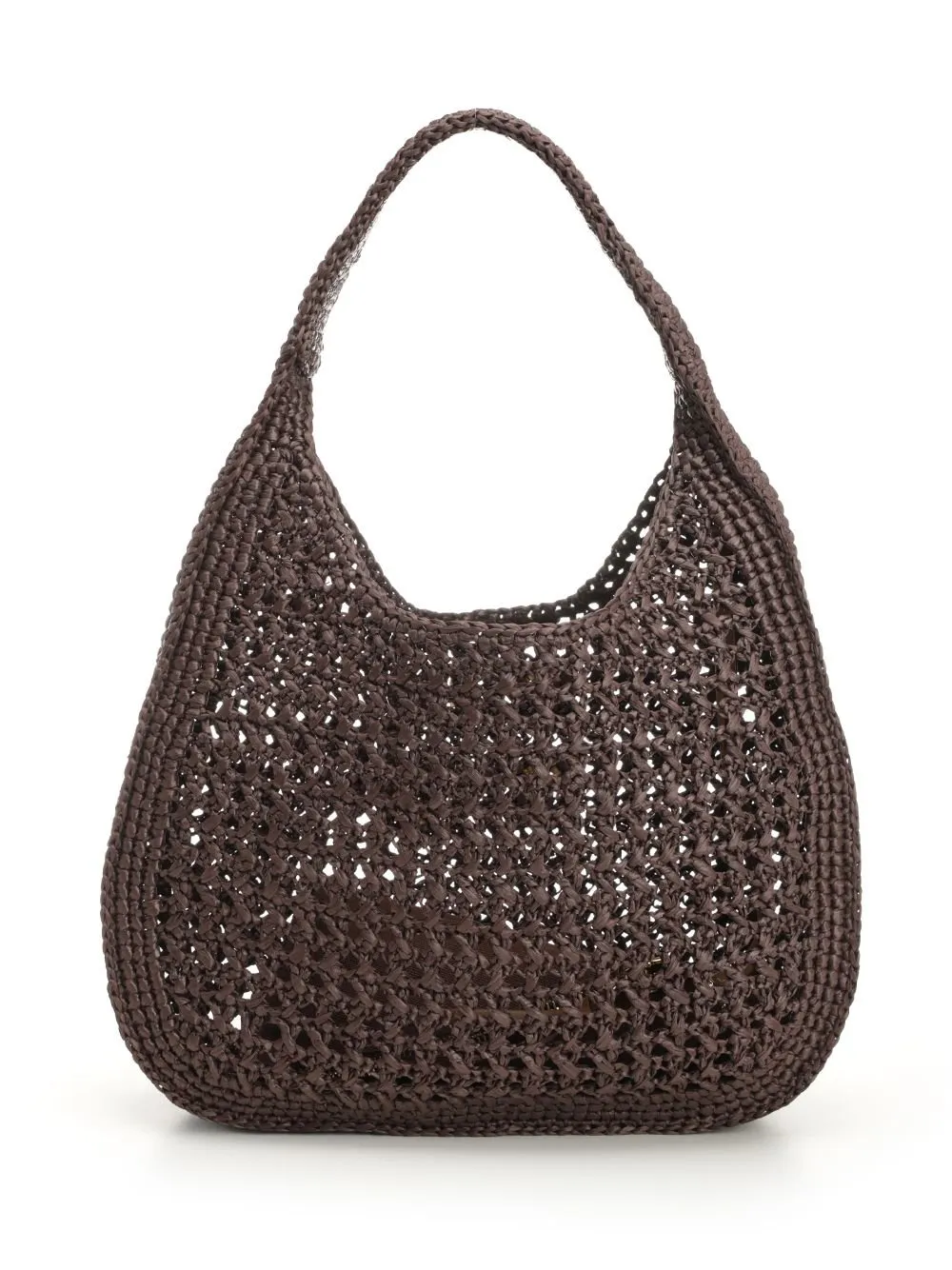 Miu Miu Logo-Embroidered Woven Shopping Bag