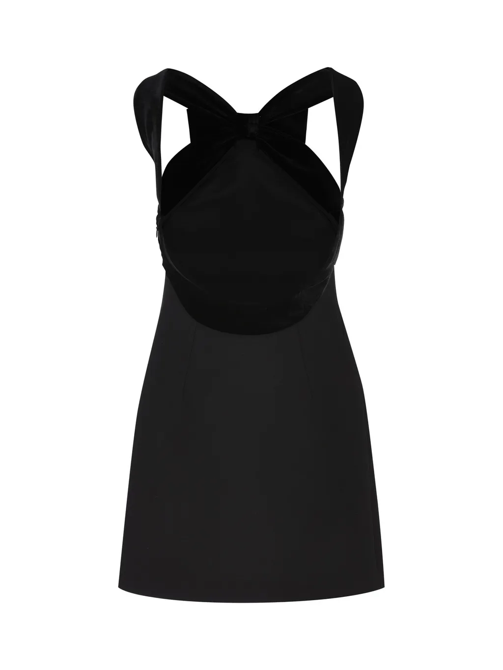Miu Miu Bow-Detailed Sleeveless Dress