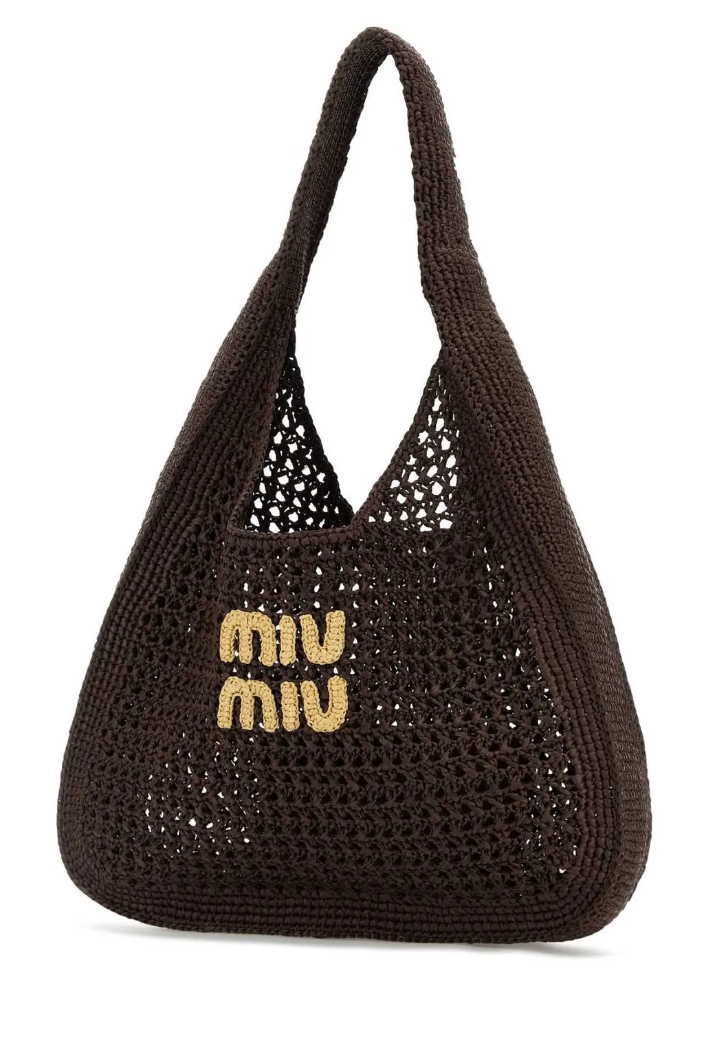 Miu Miu Logo AppliquÉD Top Handle Bag