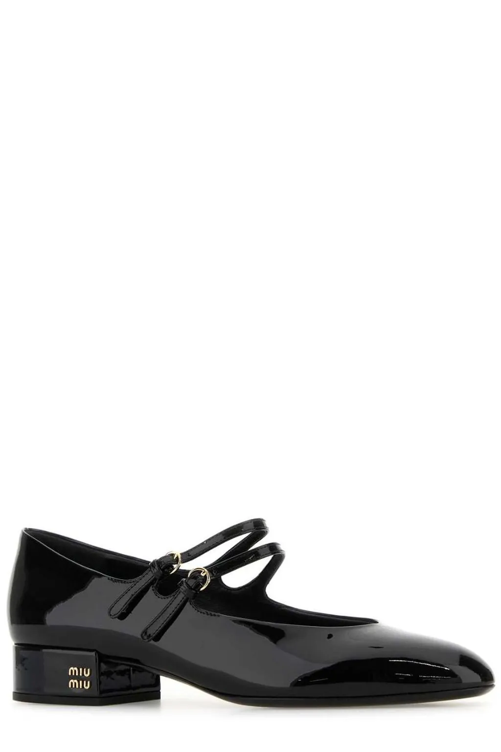 Miu Miu Round-Toe Pumps