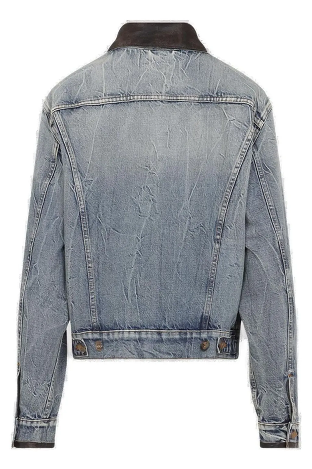 Miu Miu Button-Up Denim Jacket