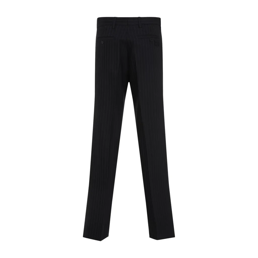 Miu Miu Pinstriped Tailored Trousers