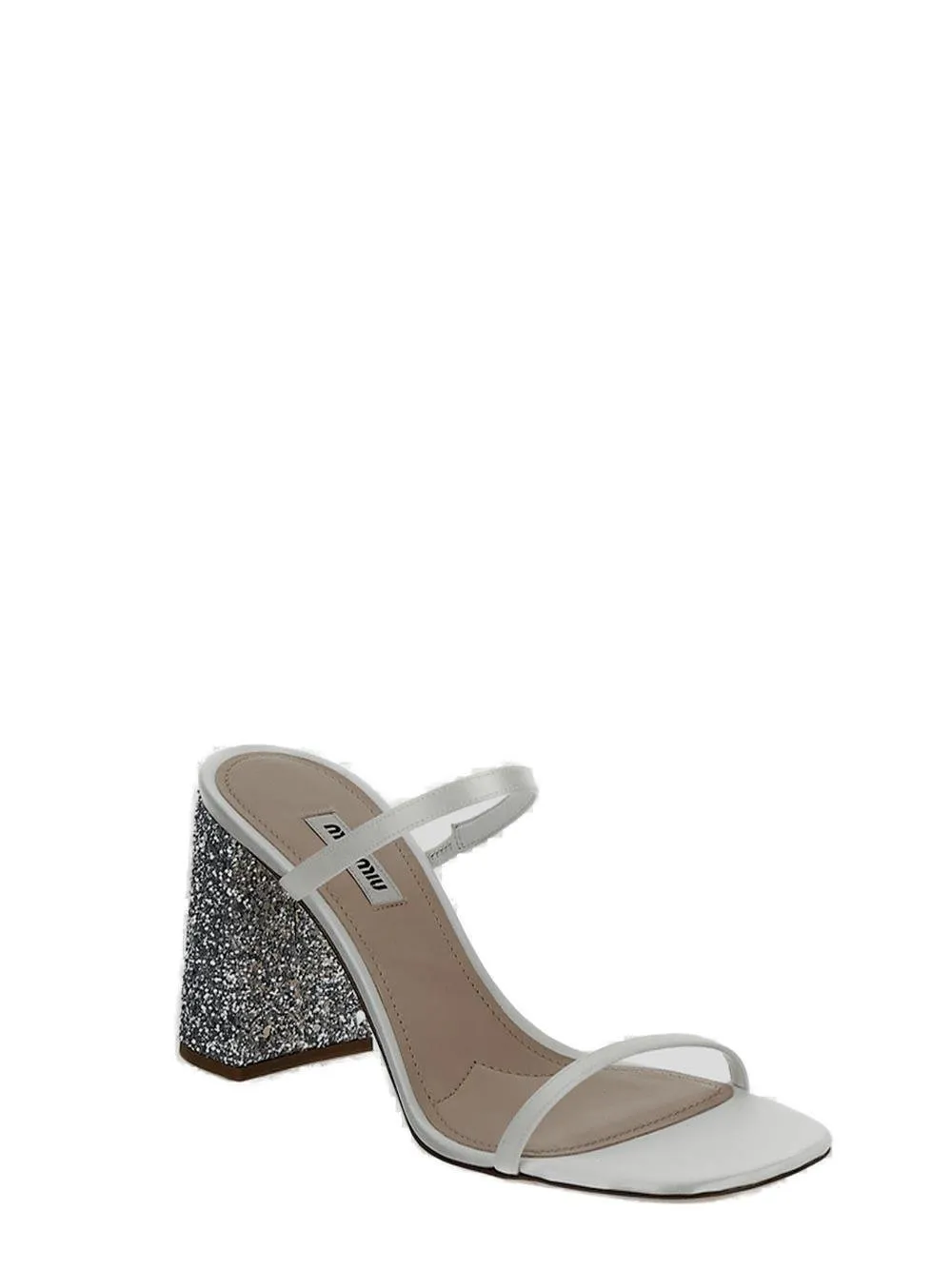 Miu Miu Strapped Open-Toe Heeled Sandals