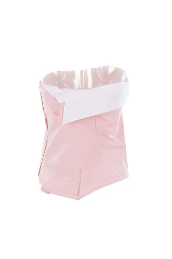 Miu Miu Layered Strapless Top