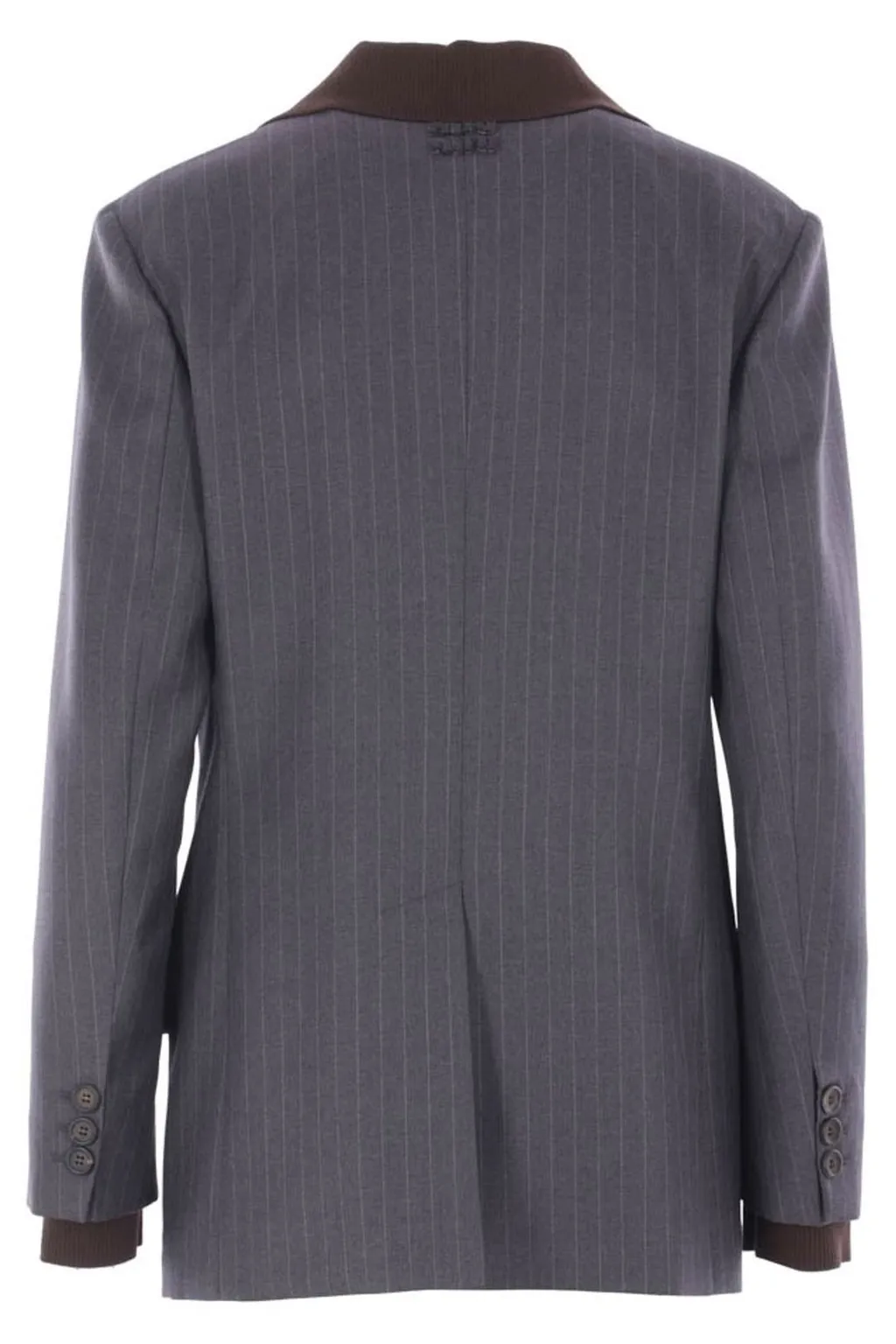 Miu Miu Single-Breasted Tailored Blazer