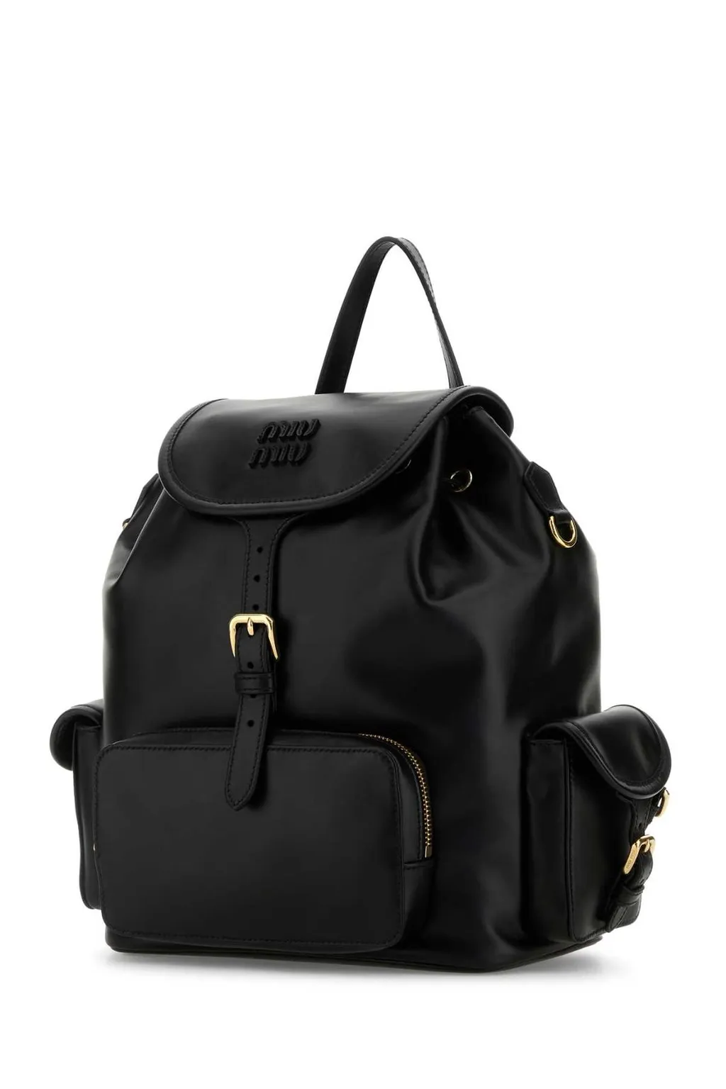 Miu Miu Logo-Detailed Backpack