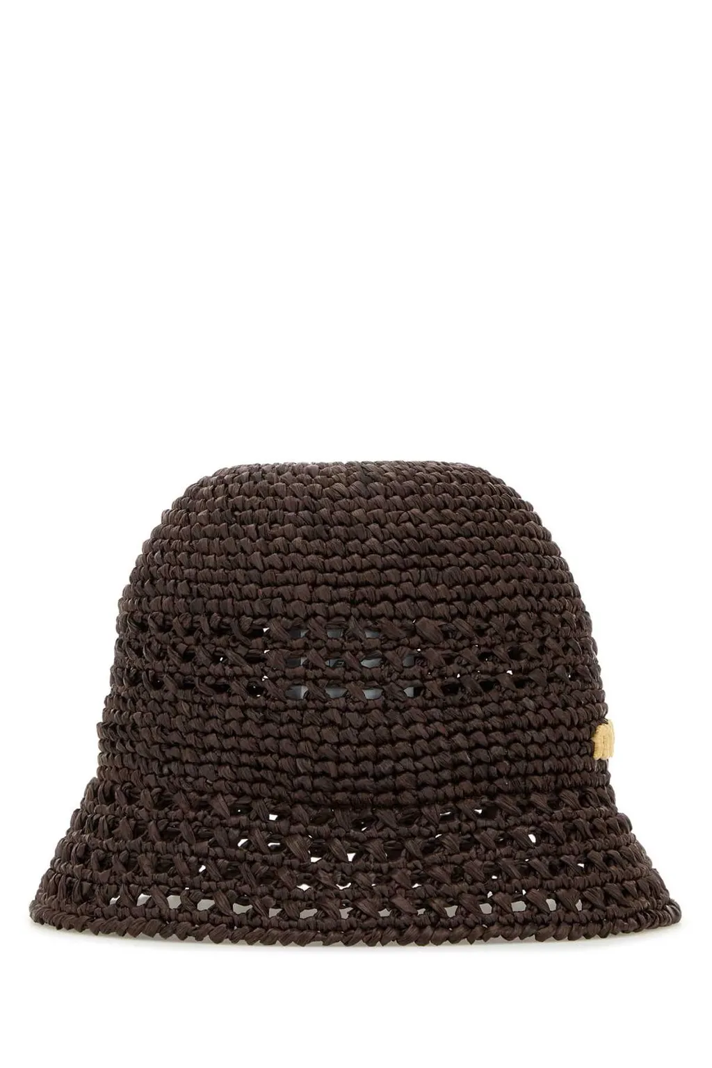 Miu Miu Logo Embroidered Crochet-Knitted Bucket Hat