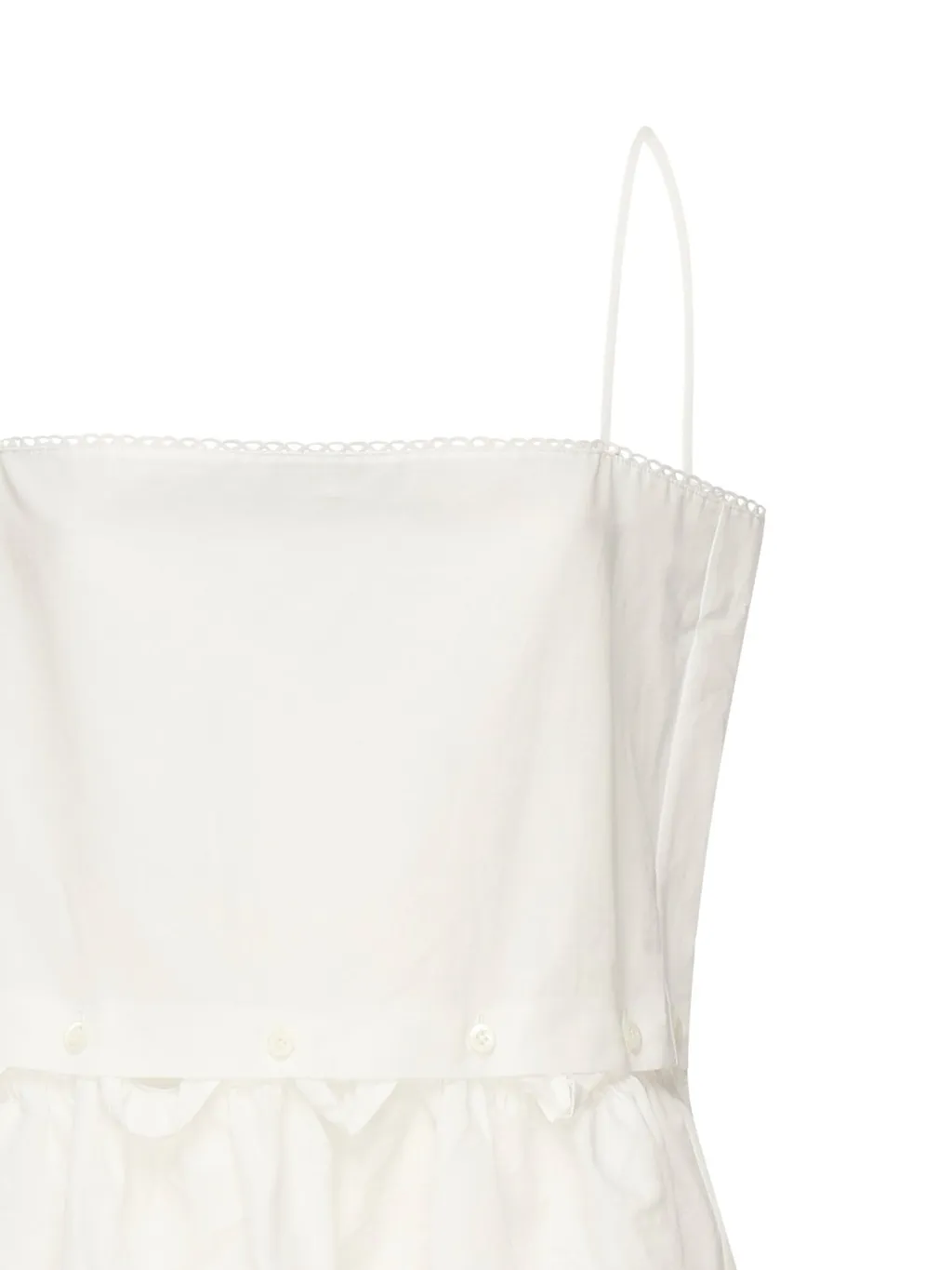 Miu Miu Logo-Patch Sleeveless Dress