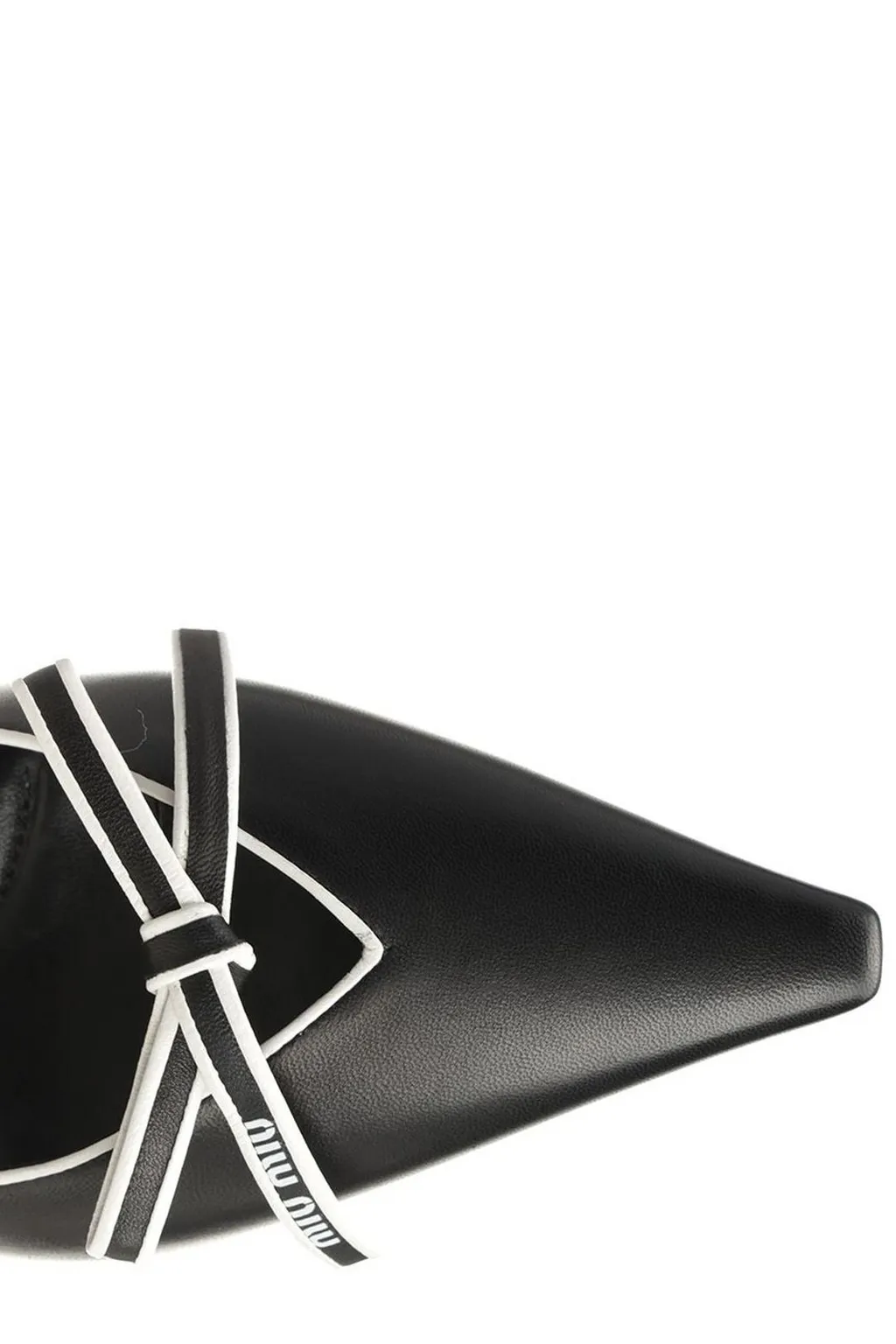 Miu Miu Pointed-Toe Slingback Pumps