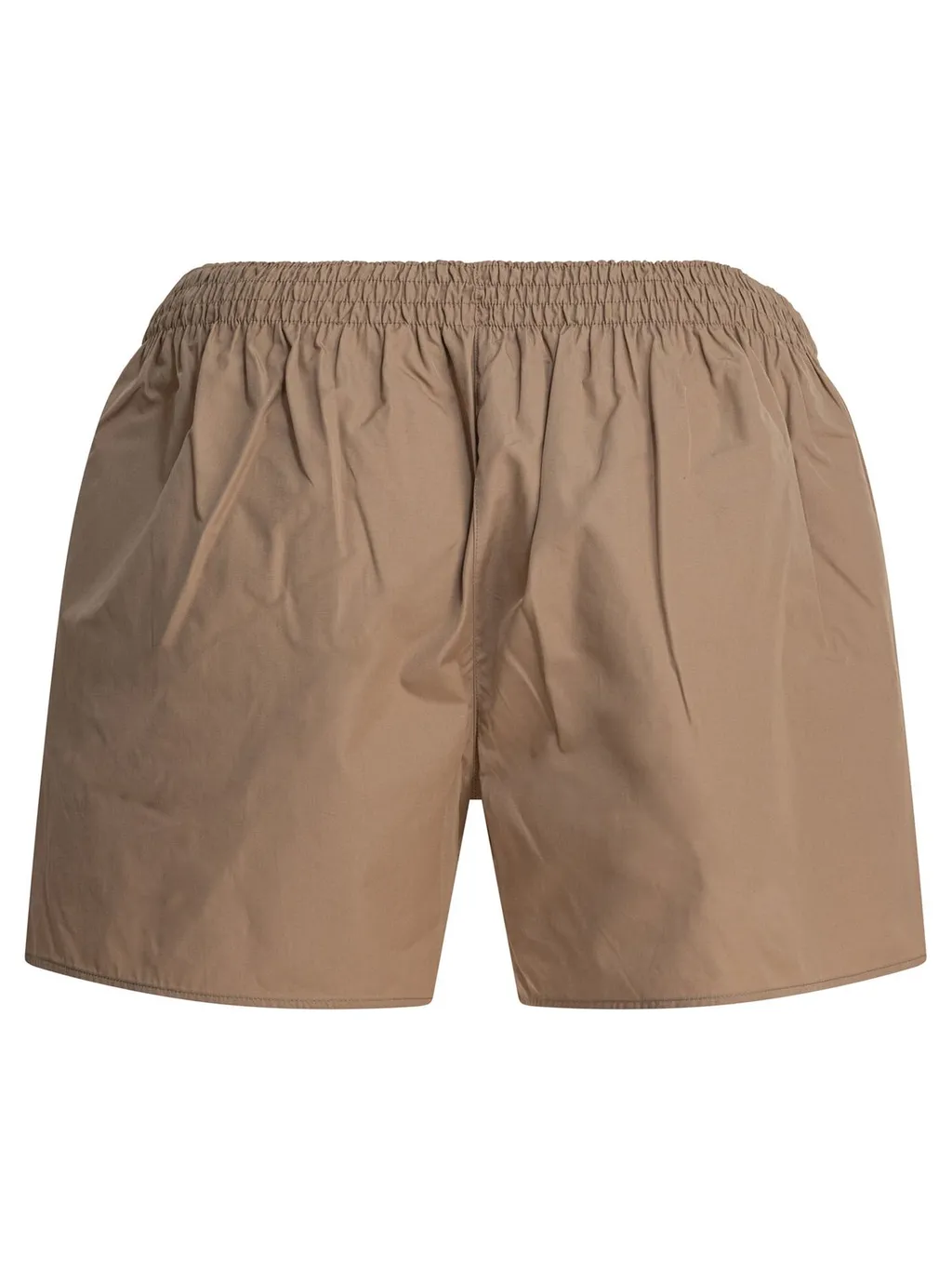 Miu Miu Logo-Embroidered Elasticated Waistband Shorts