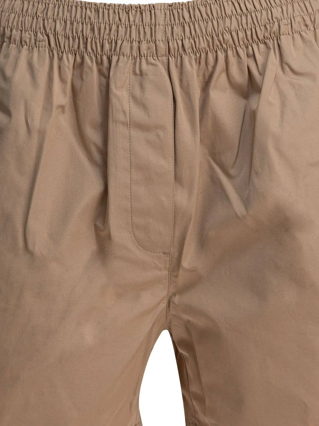 Miu Miu Logo-Embroidered Elasticated Waistband Shorts