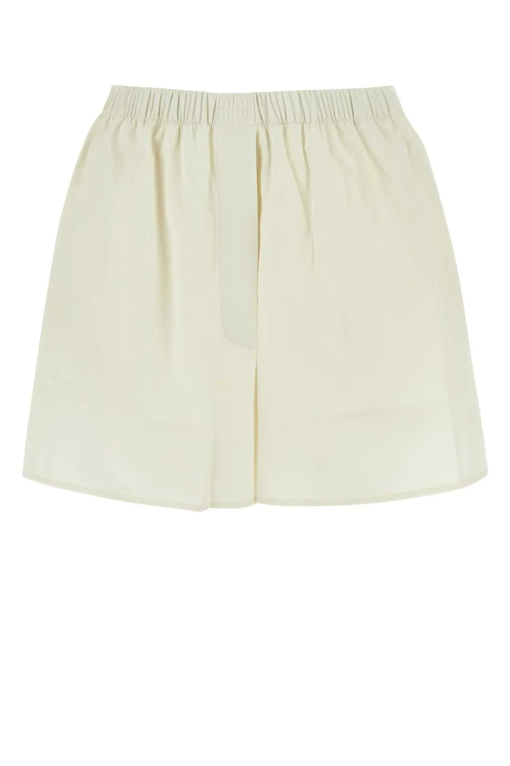 Miu Miu Logo Embroidered Boxer Shorts