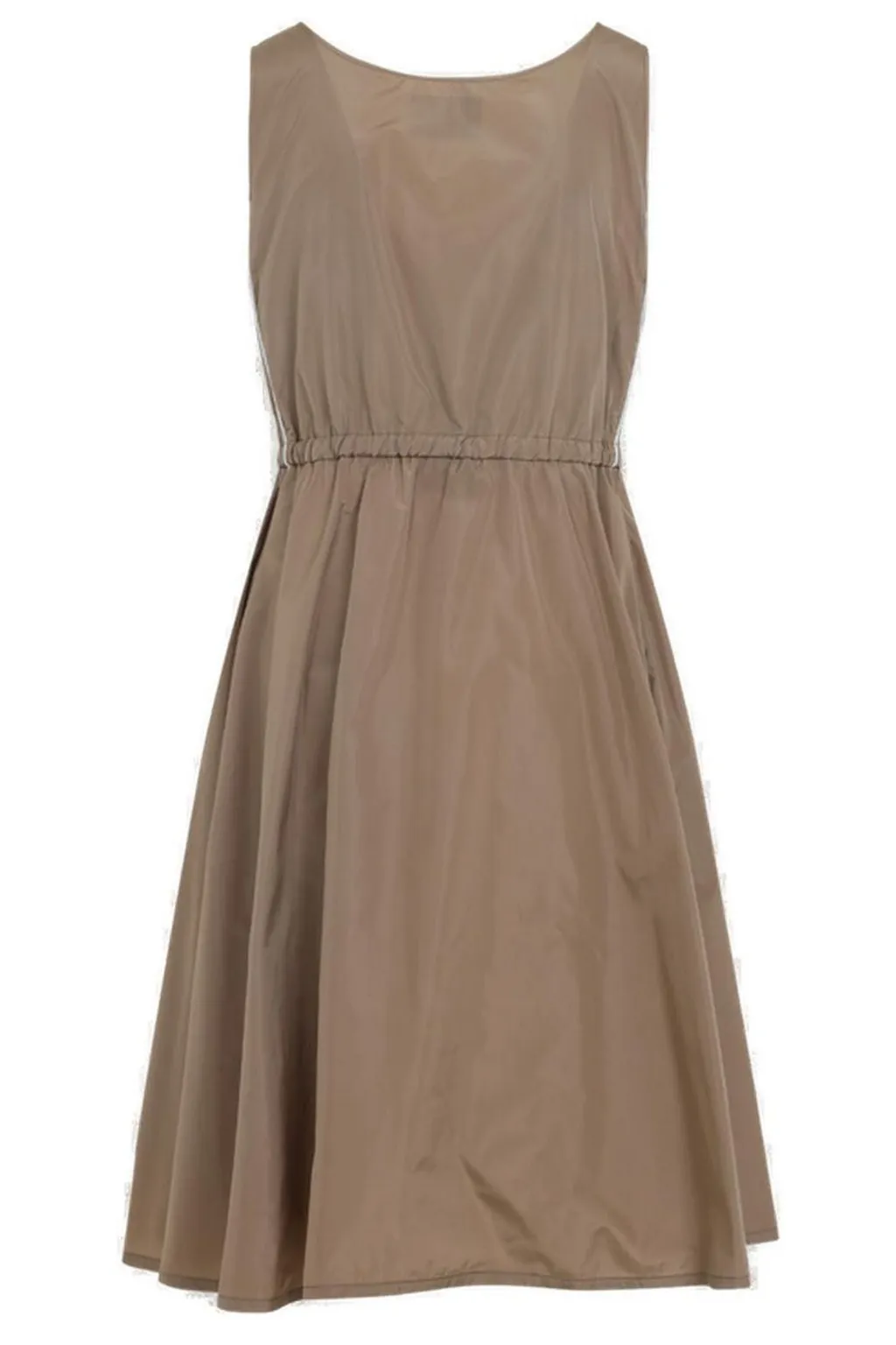 Miu Miu Sleeveless Drawstring Dress