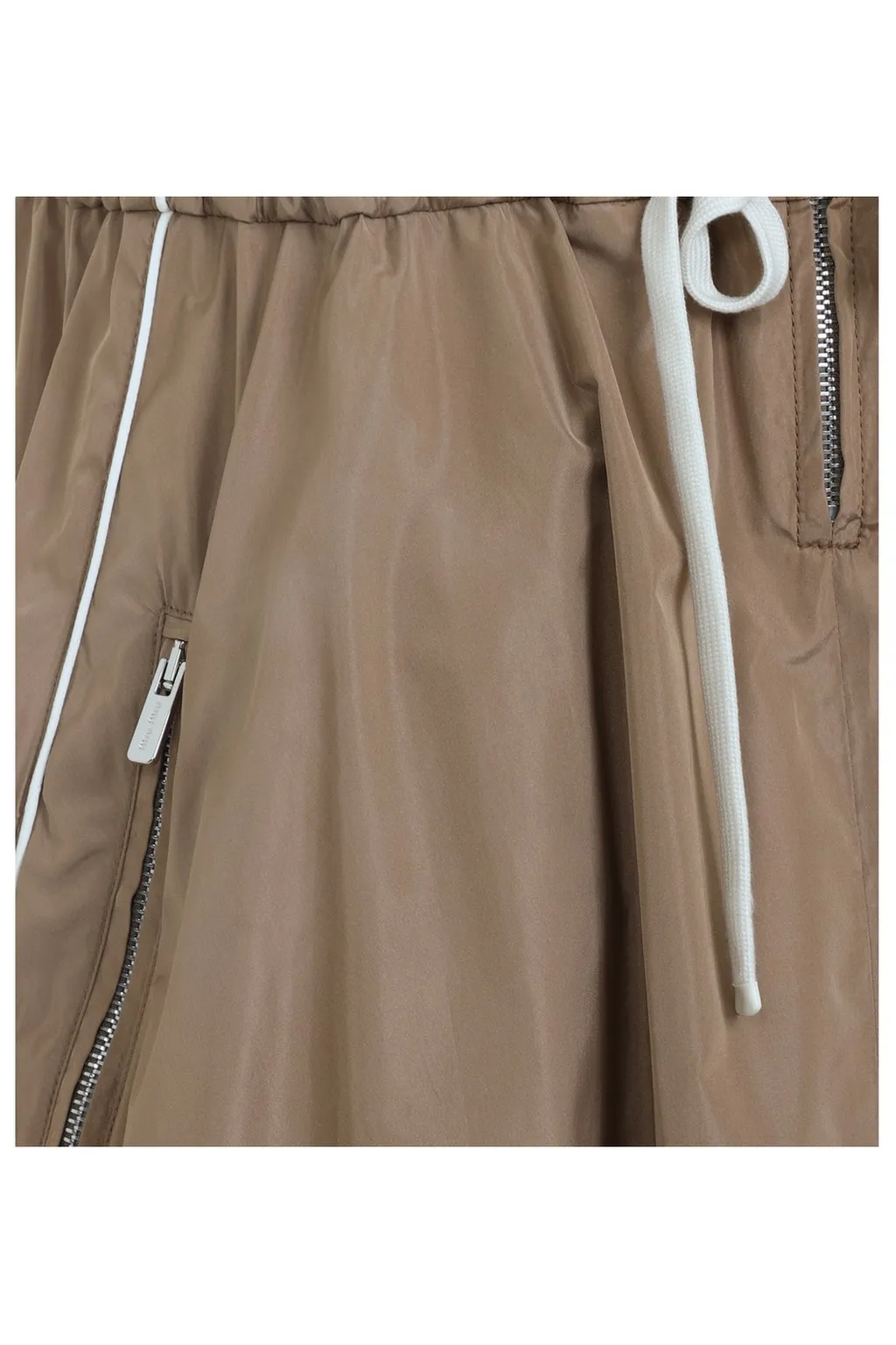 Miu Miu Sleeveless Drawstring Dress