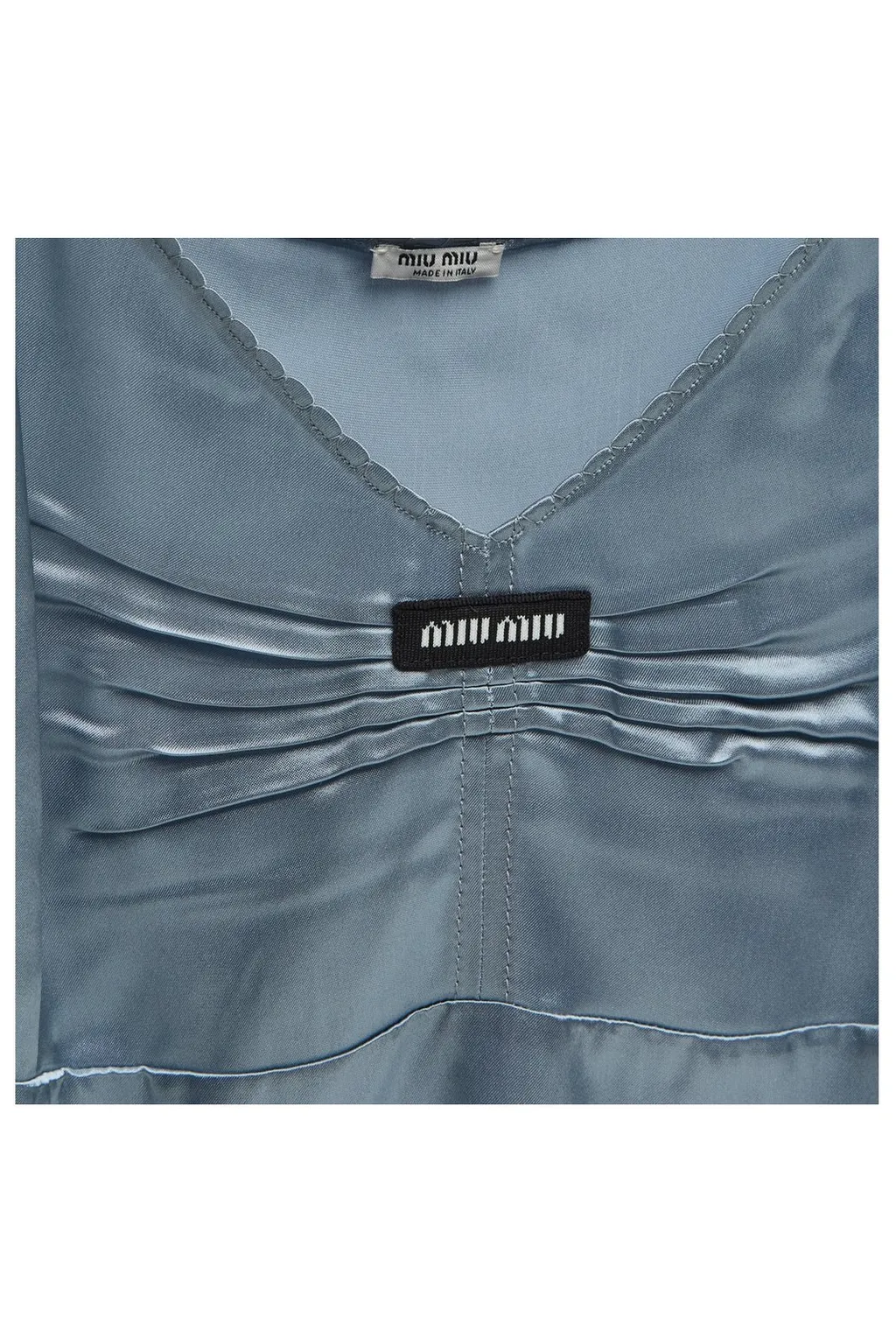Miu Miu V-Neck Sleeveless Top