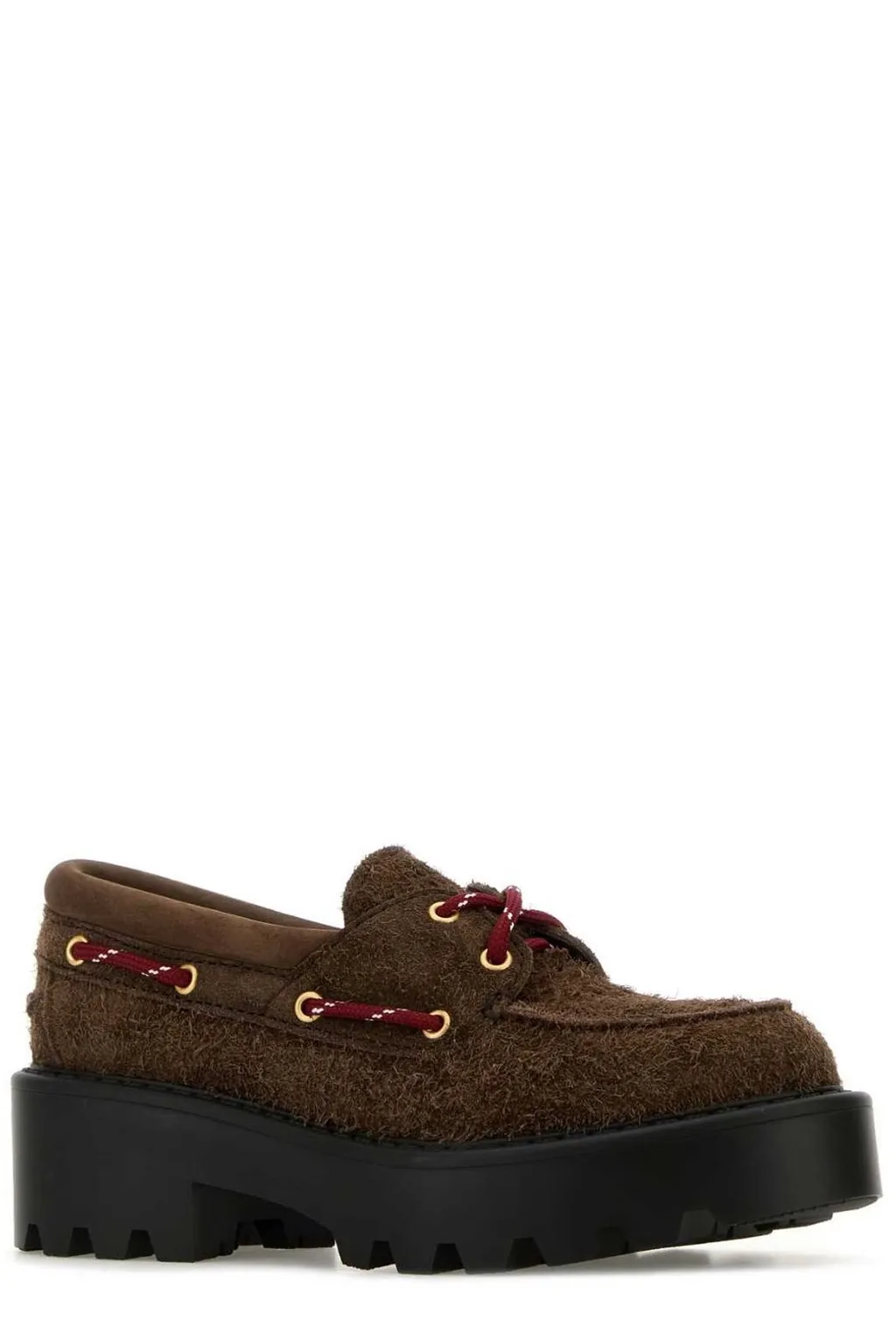 Miu Miu Lace-Up Loafers