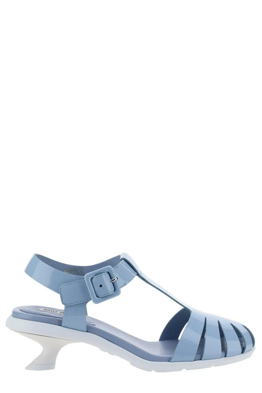 Miu Miu Ankle Strapped Caged Sandals