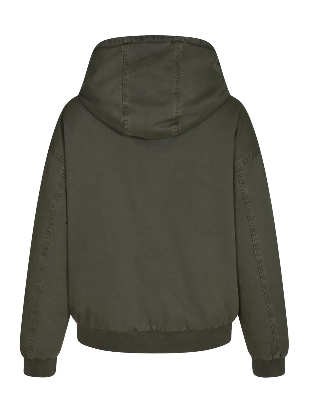 Miu Miu Logo-Detailed Zipped Hoodie