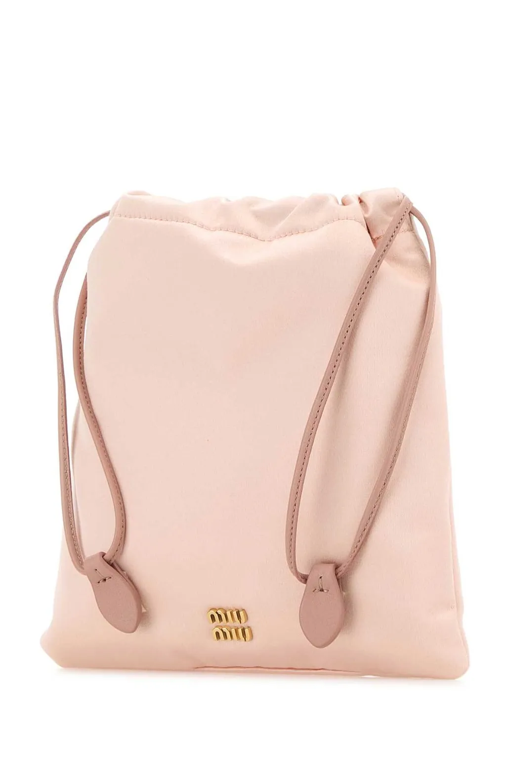 Miu Miu Logo Patch Makeup Bag