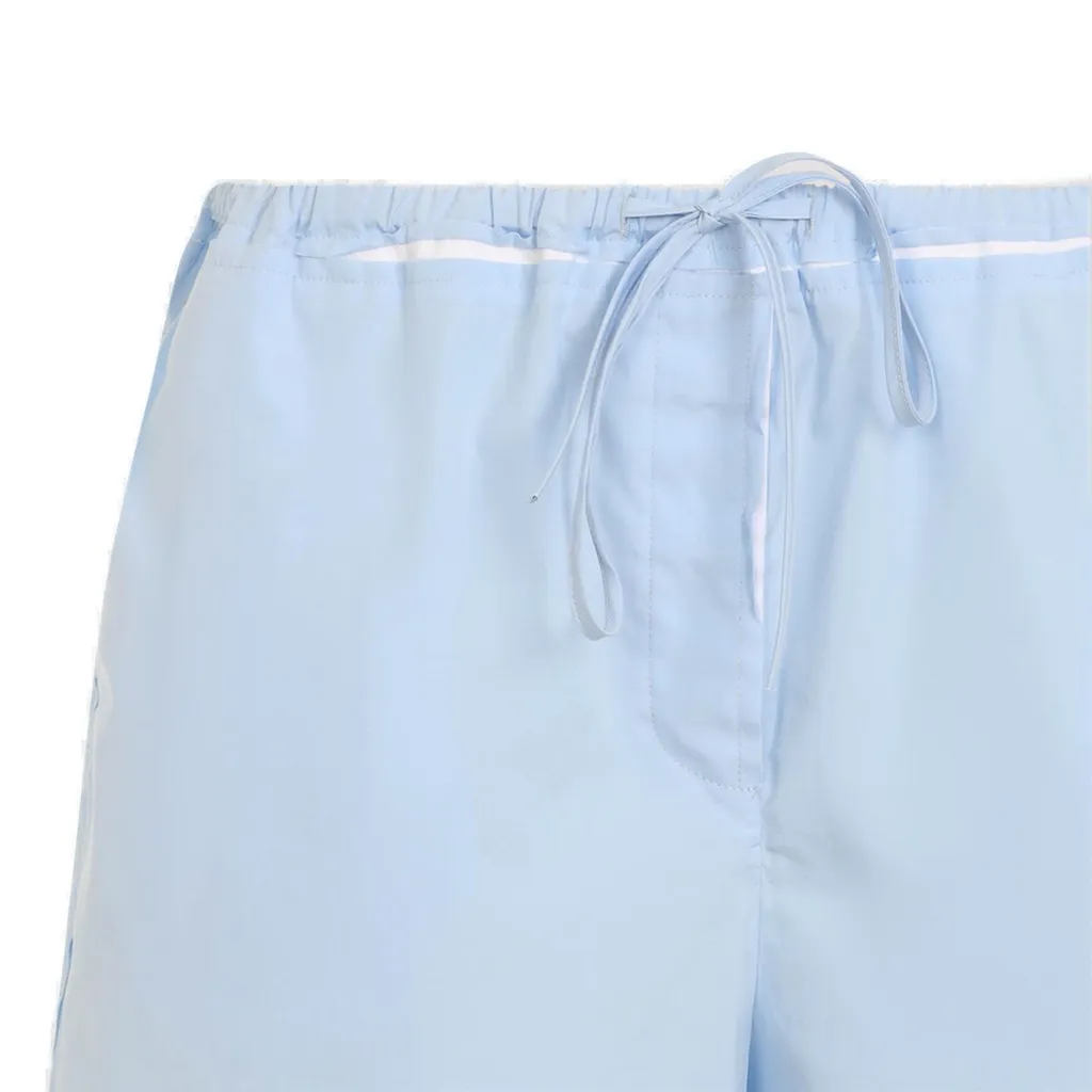 Miu Miu Drawstring Elastic Waist Shorts
