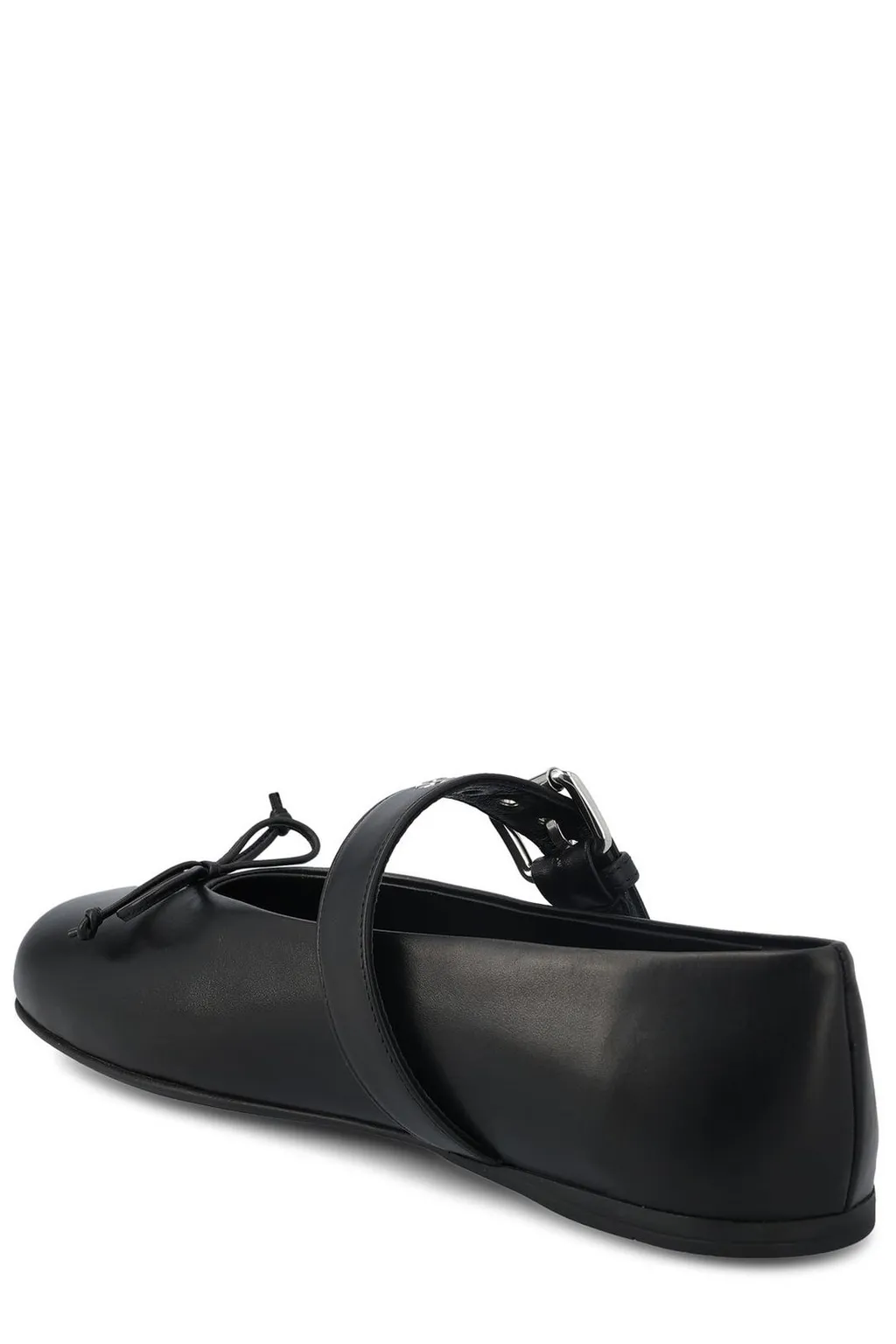 Miu Miu Bow-Detailed Flat Shoes