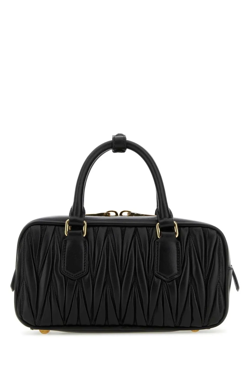 Miu Miu Arcadie Matelassé Zipped Handbag