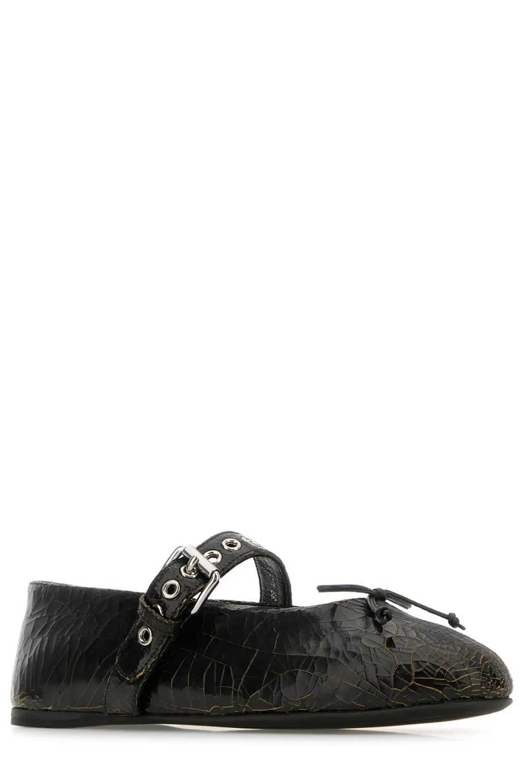 Miu Miu Buckle Fastened Ballerinas