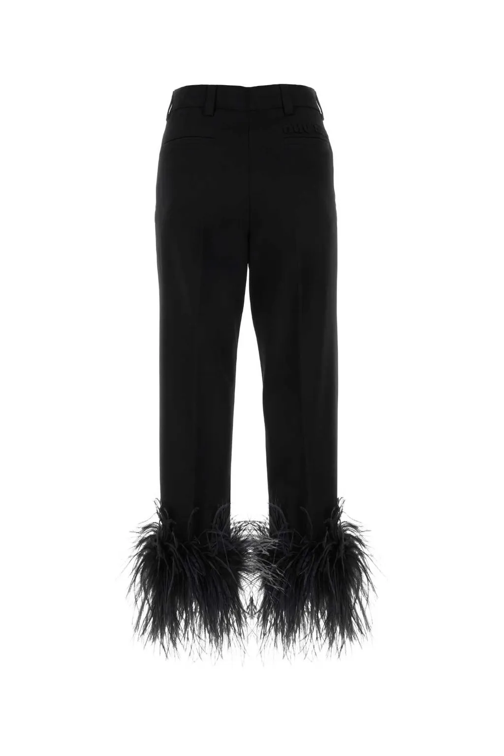 Miu Miu Pleated Tailored Trousers