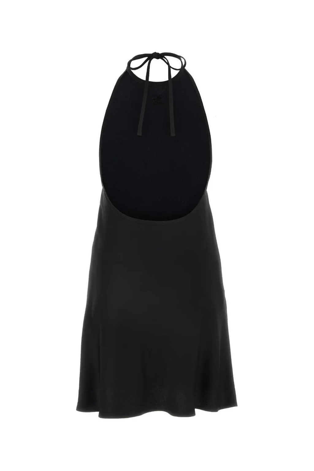 Miu Miu Sleeveless Satin Dress