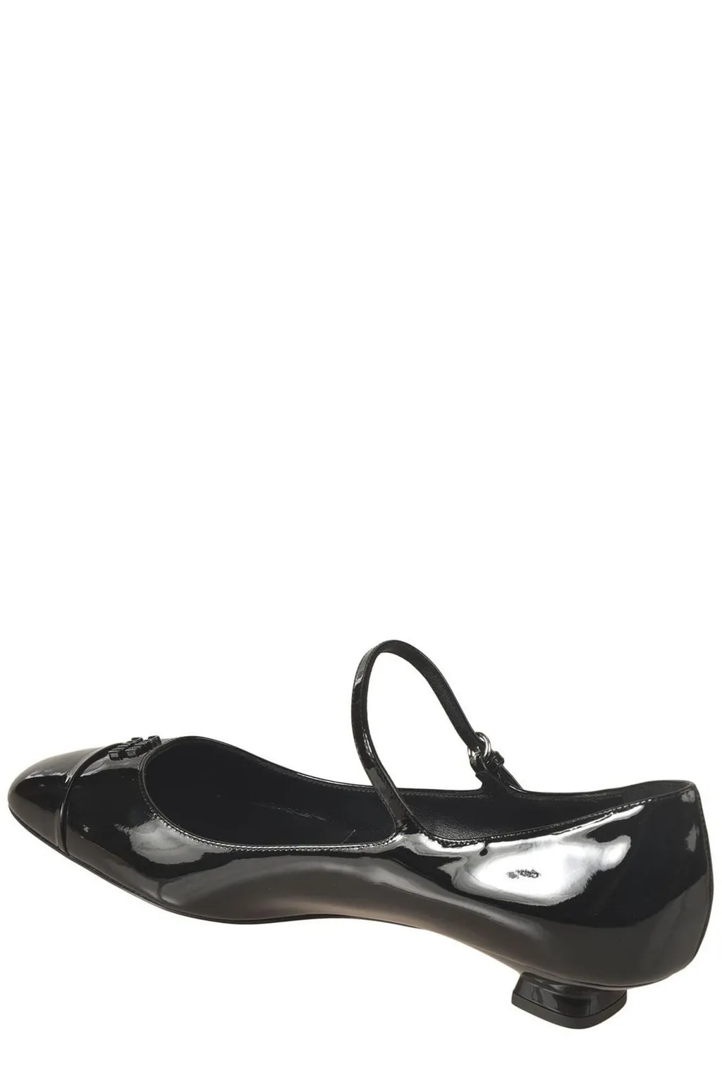 Miu Miu Almond Toe Slip-On Pumps
