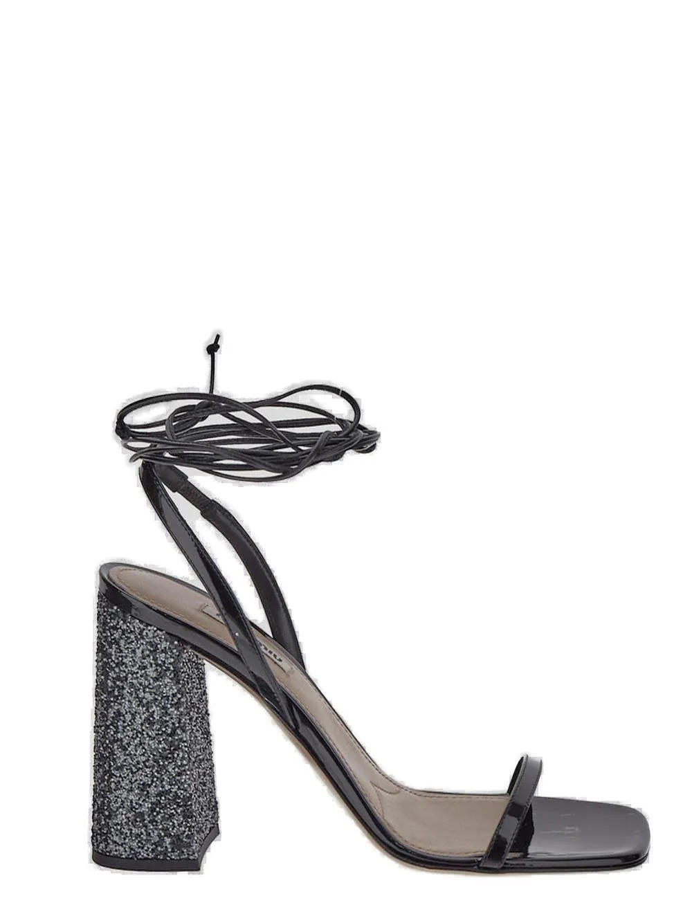 Miu Miu Ankle Strapped Heeled Sandals