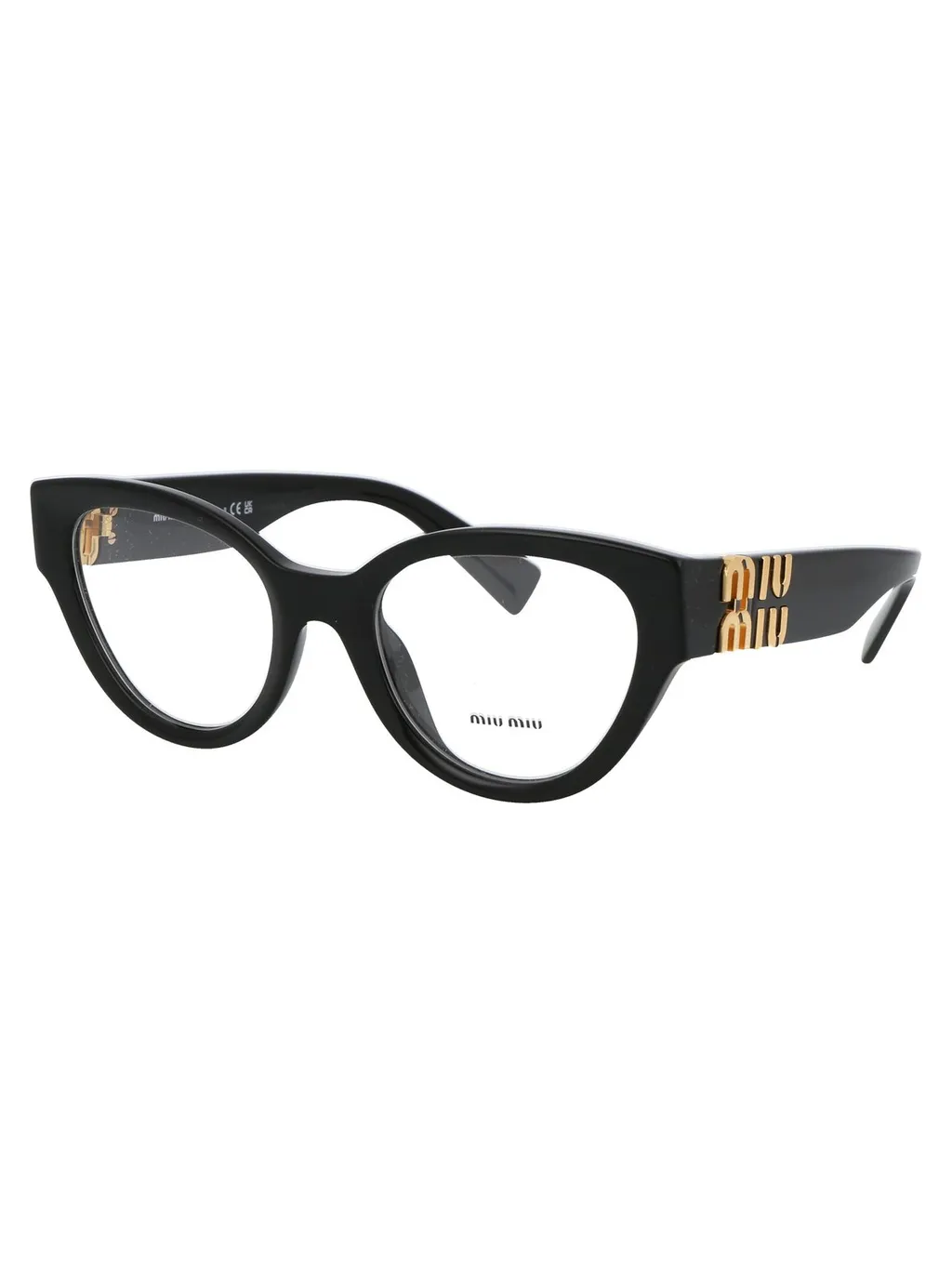 Miu Miu Eyewear Cat-Eye Frame Glasses