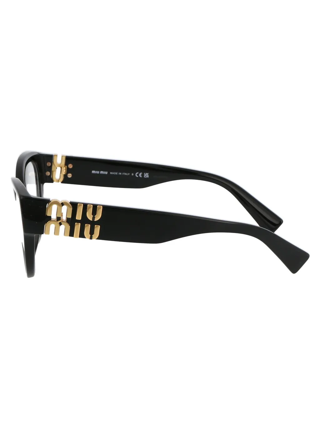 Miu Miu Eyewear Cat-Eye Frame Glasses