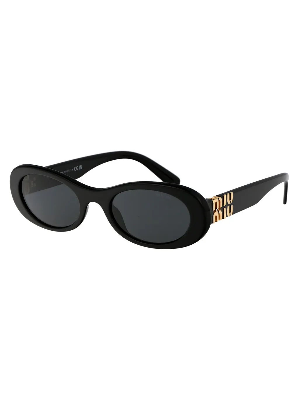Miu Miu Eyewear Oval Frame Sunglasses