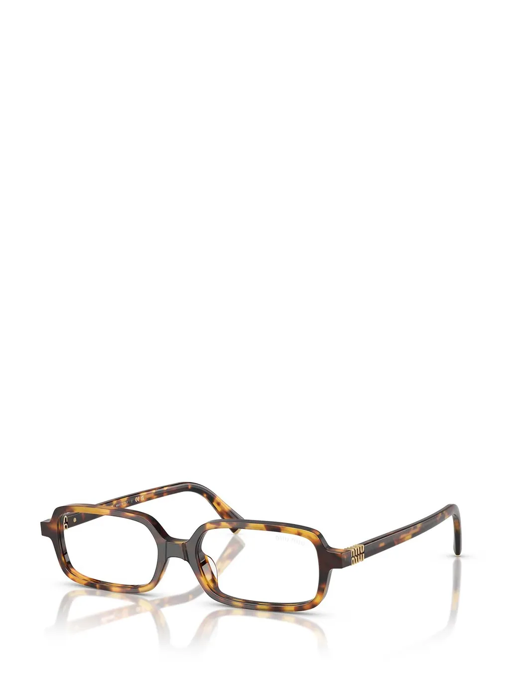 Miu Miu Eyewear Rectangular Frame Glasses