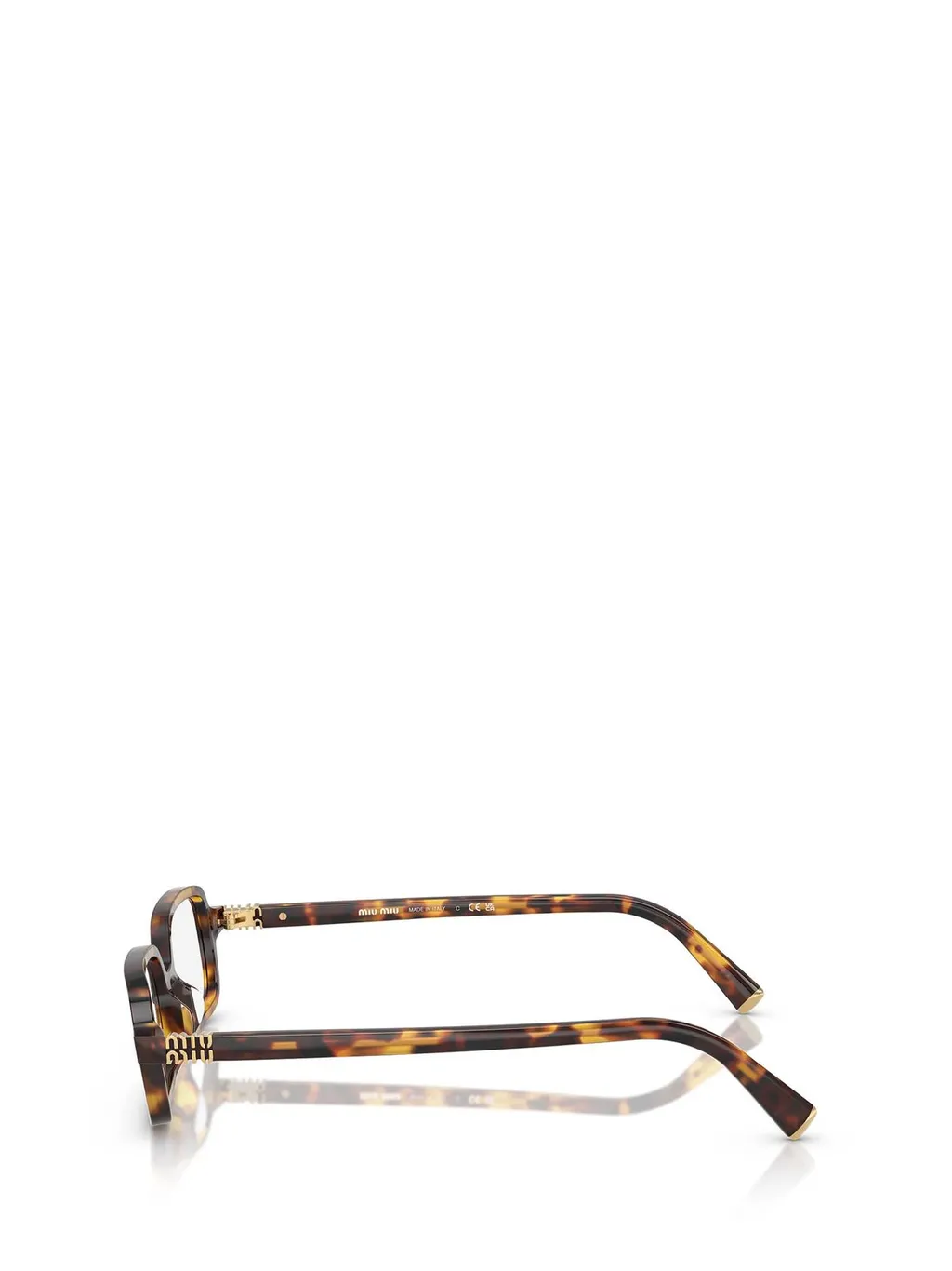 Miu Miu Eyewear Rectangular Frame Glasses