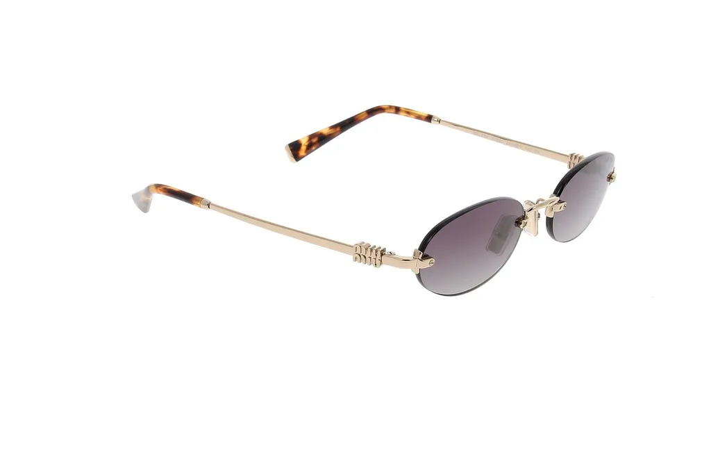 Miu Miu Eyewear Oval Frame Sunglasses